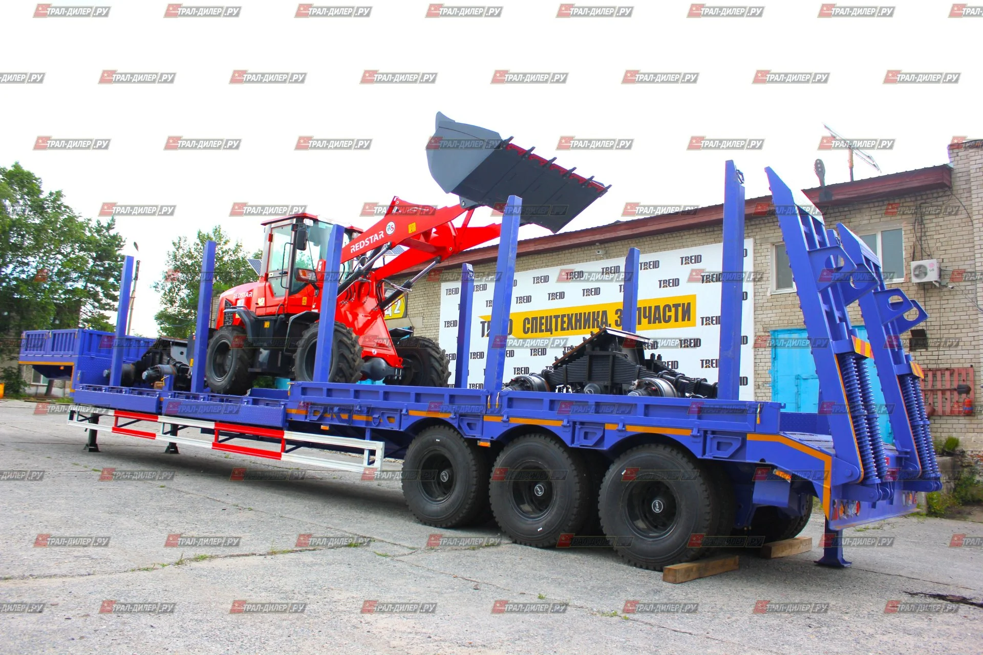 Высокорамный трал AMUR LYR9606TDP - миниатюра 12