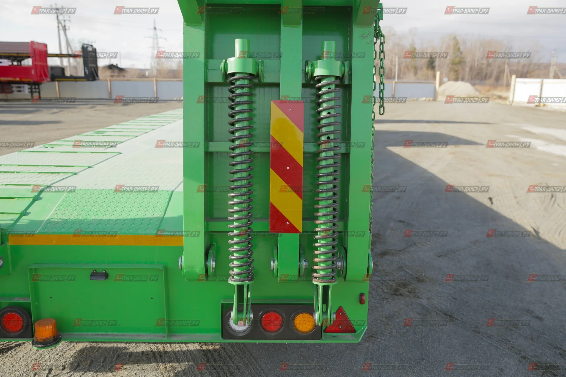 Низкорамный трал AMUR (CIMC)  60 т - миниатюра 5