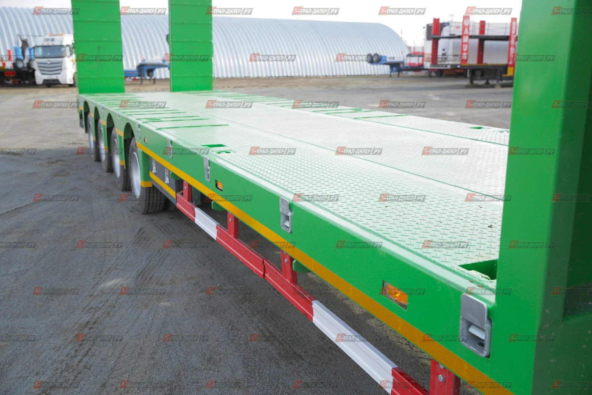 Низкорамный трал AMUR (CIMC)  60 т - миниатюра 12