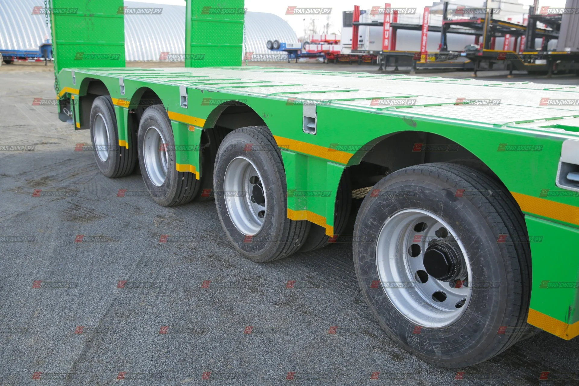 Низкорамный трал AMUR (CIMC)  60 т - миниатюра 14