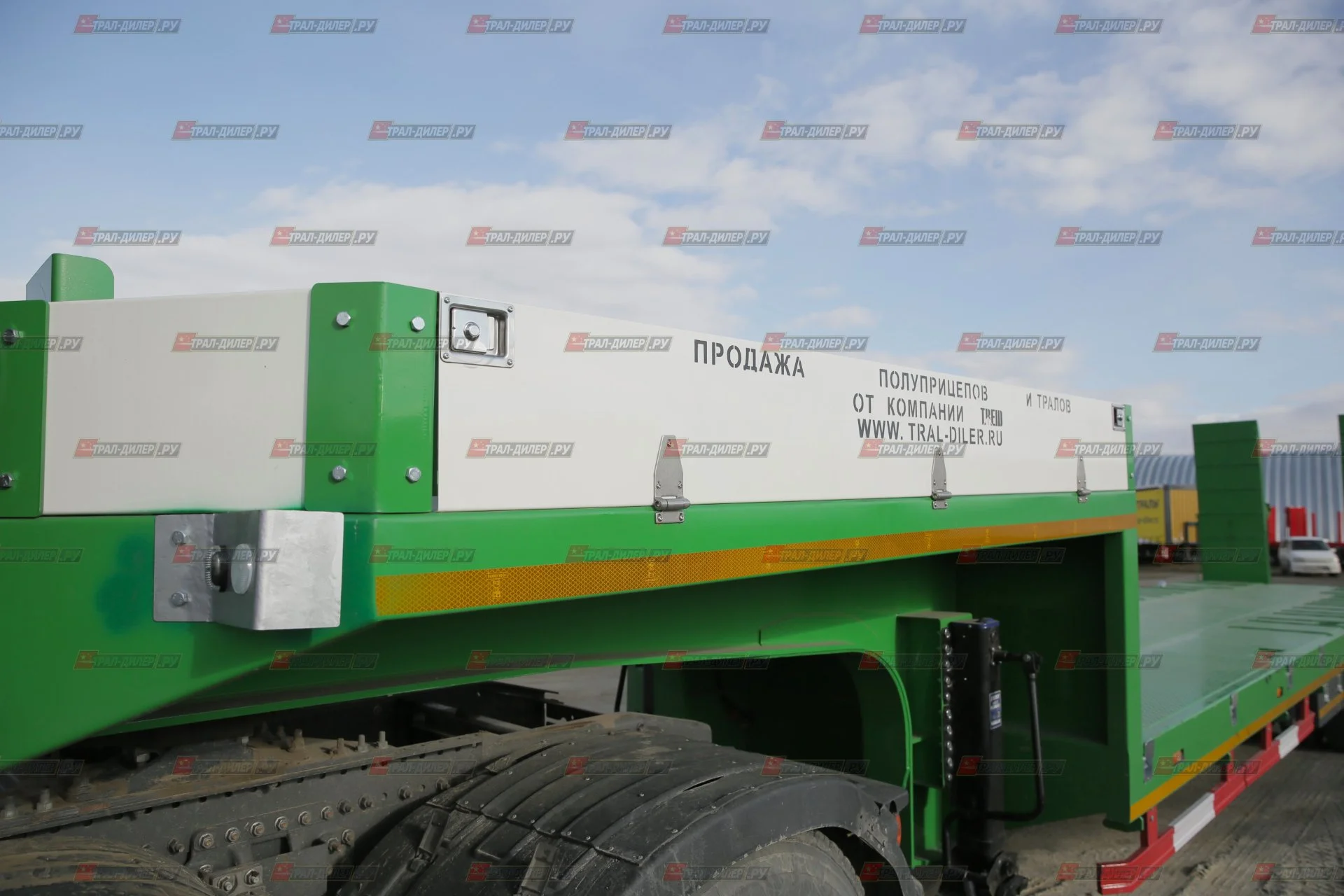 Низкорамный трал AMUR (CIMC)  60 т - миниатюра 23