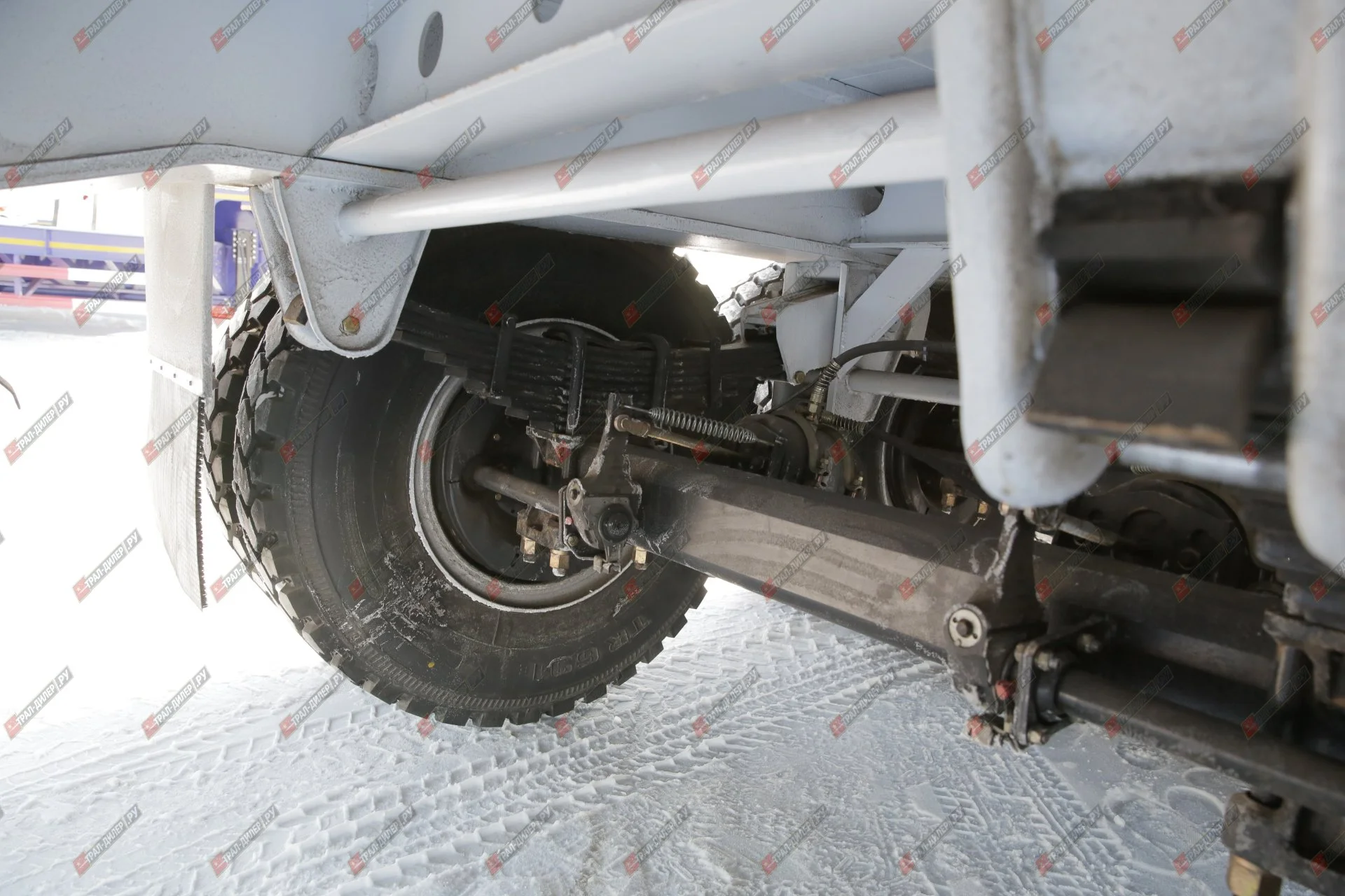 Высокорамный трал Amur (CIMC) LYR9708TDPдля перевозки бульдозера Komatsu 475А - миниатюра 46