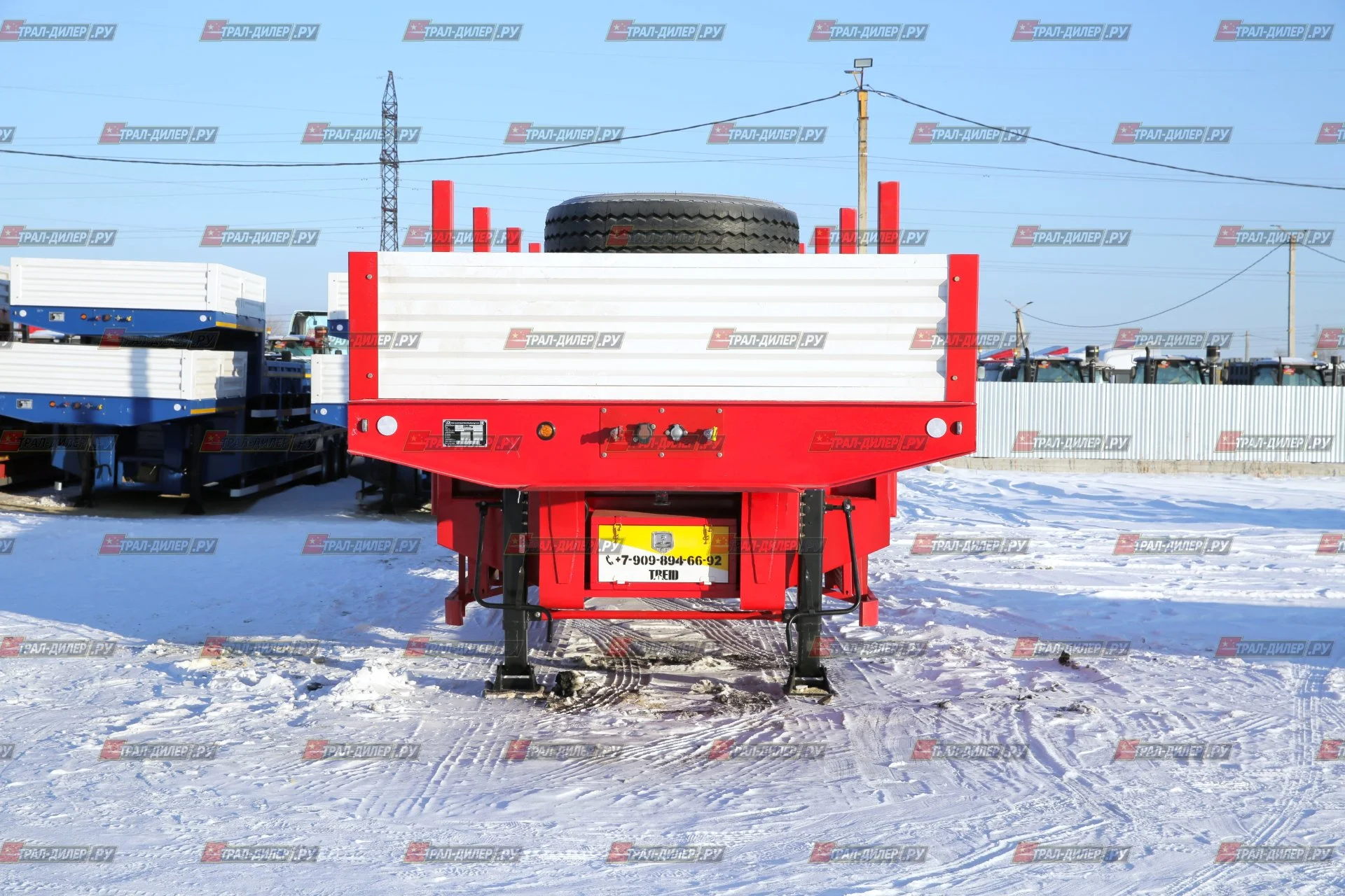 Низкорамный трал AMUR LYR9708TDP - миниатюра 11