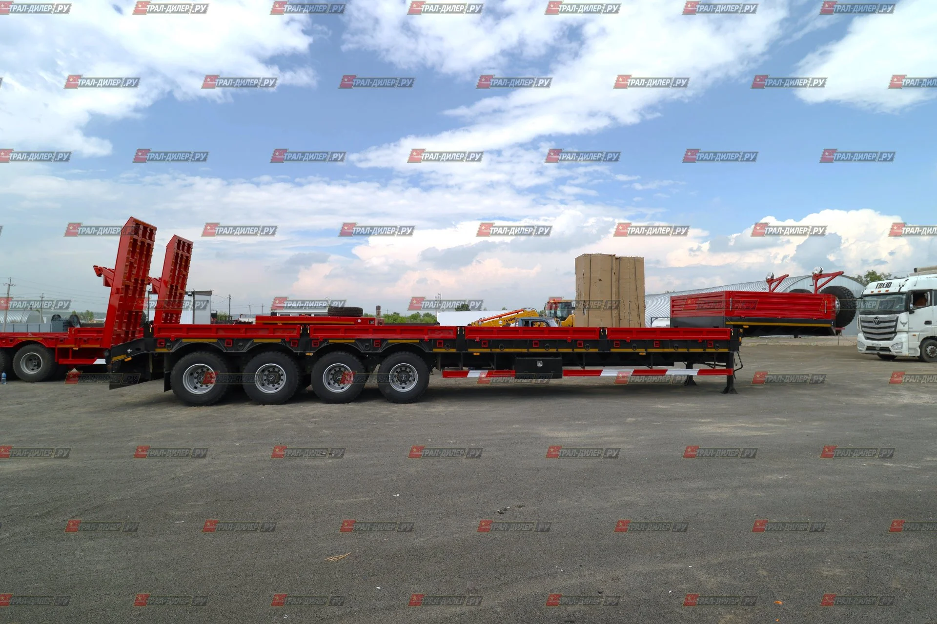 Высокорамный трал CIMC (AMUR) LYR9907TDP - миниатюра 2