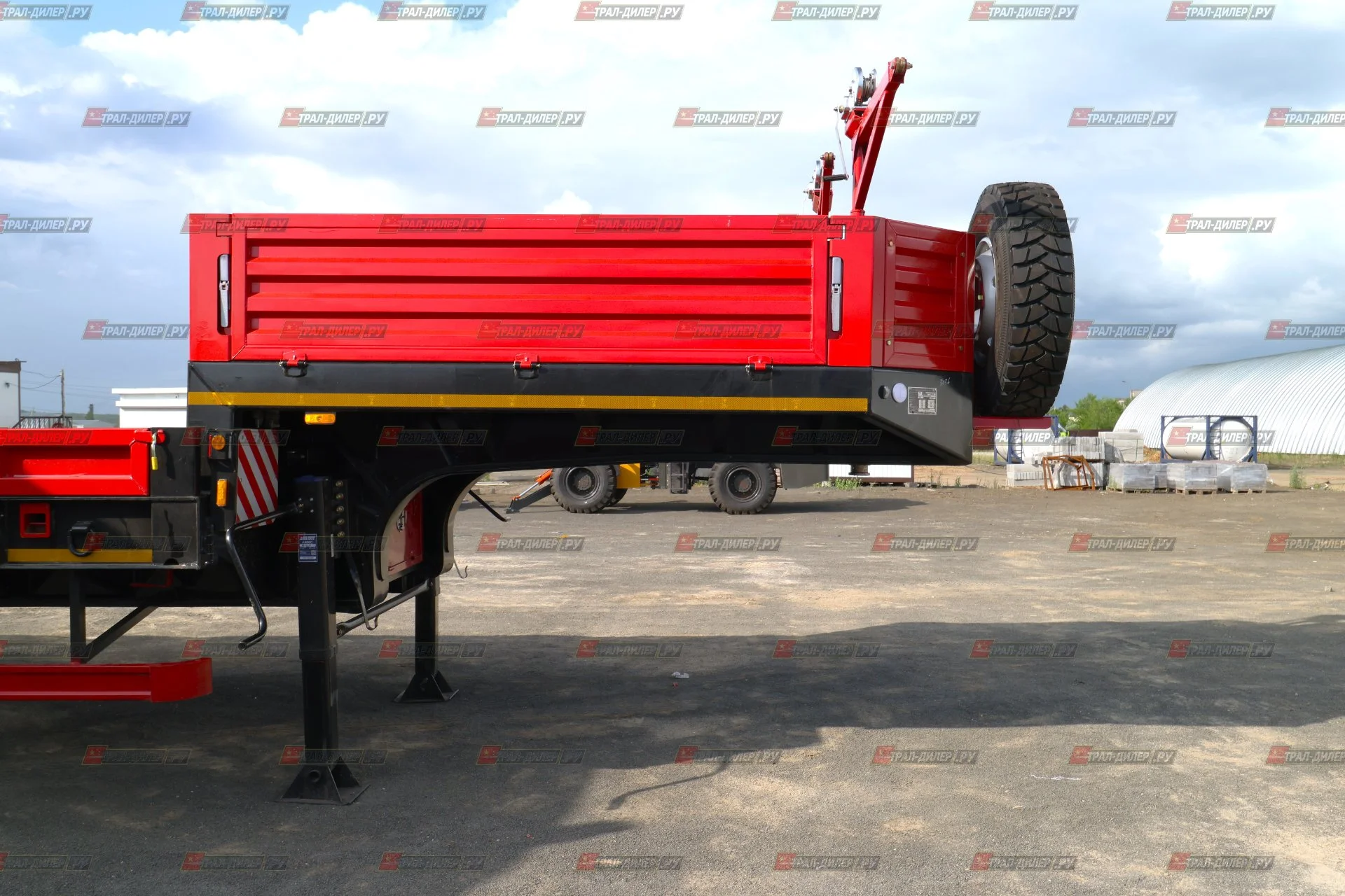 Высокорамный трал CIMC (AMUR) LYR9907TDP - миниатюра 11