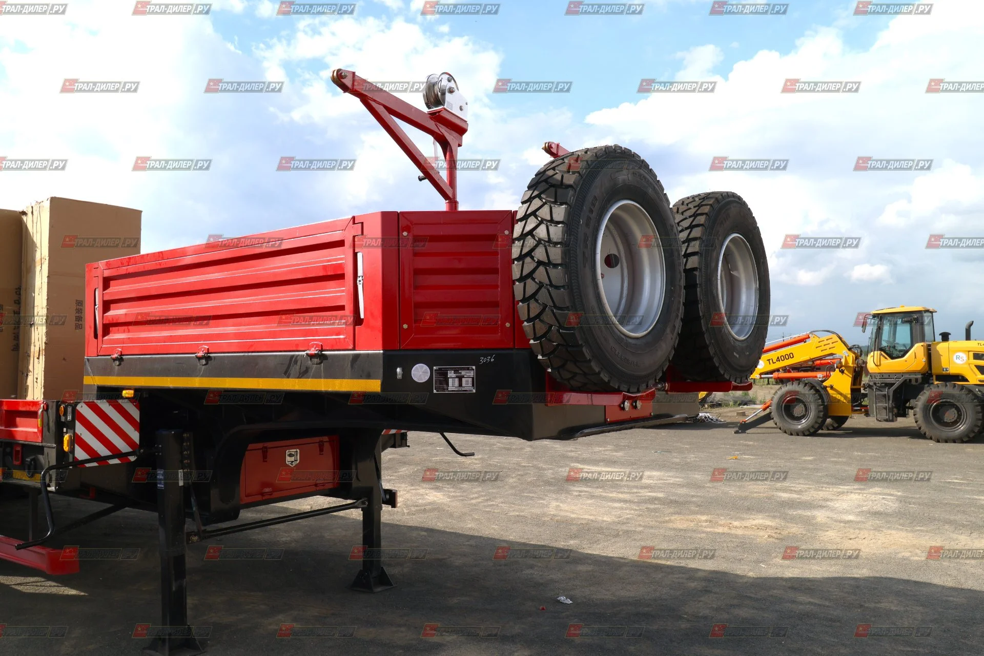 Высокорамный трал CIMC (AMUR) LYR9907TDP - миниатюра 12