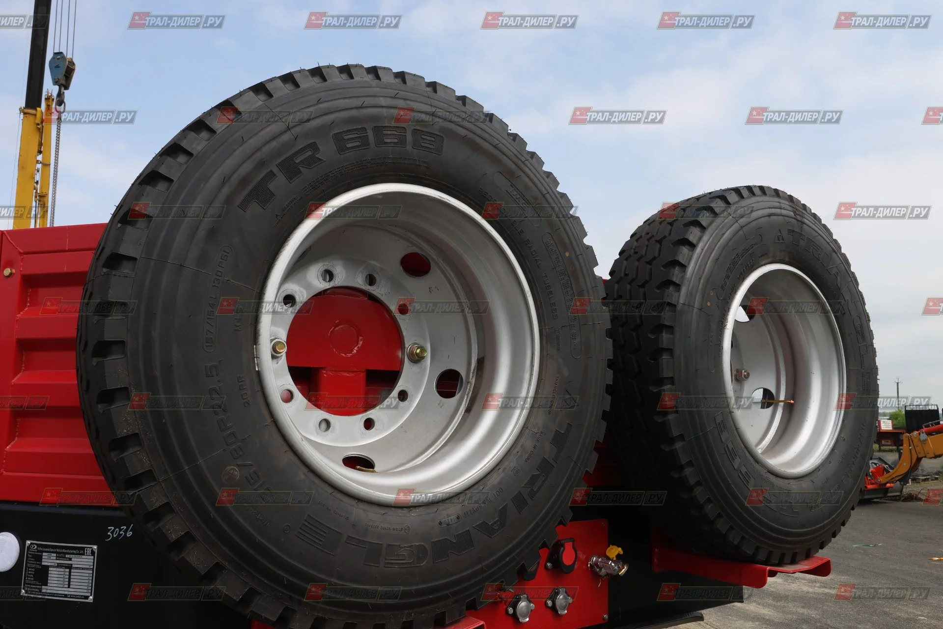 Высокорамный трал CIMC (AMUR) LYR9907TDP - миниатюра 13