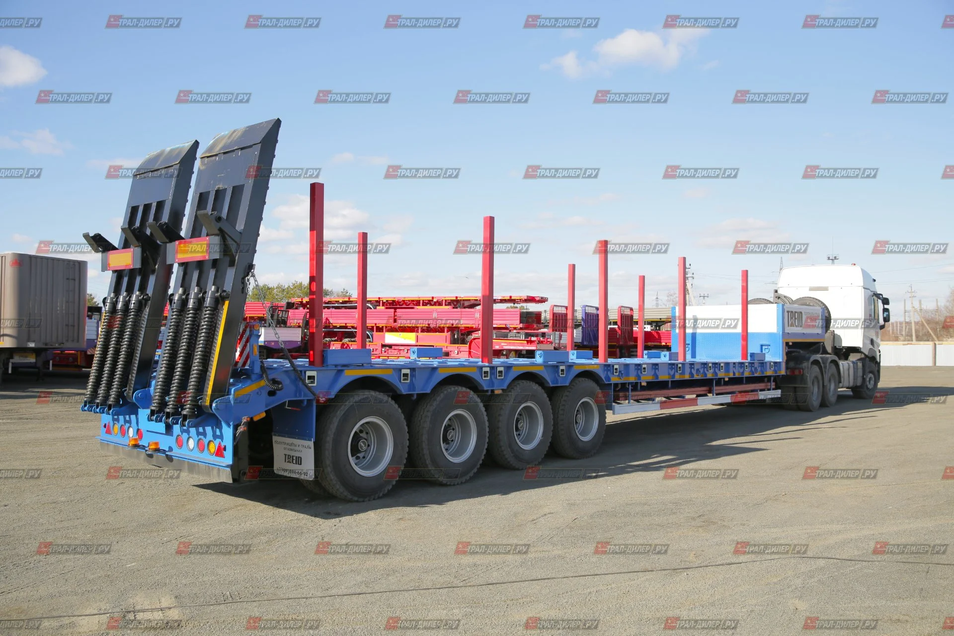 Высокорамный трал CIMC Amur LYR9907TDP - миниатюра 2
