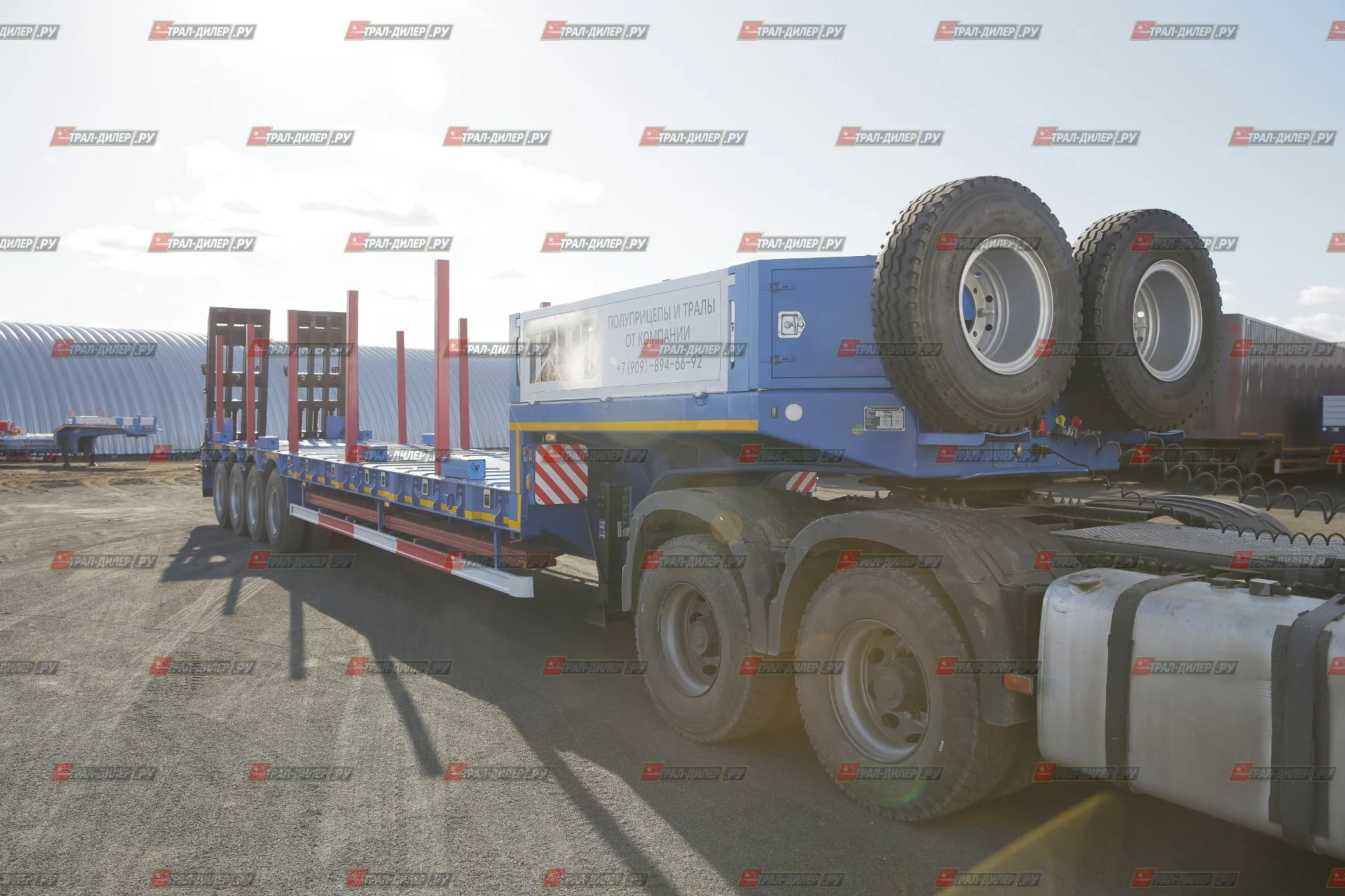 Высокорамный трал CIMC Amur LYR9907TDP - миниатюра 4