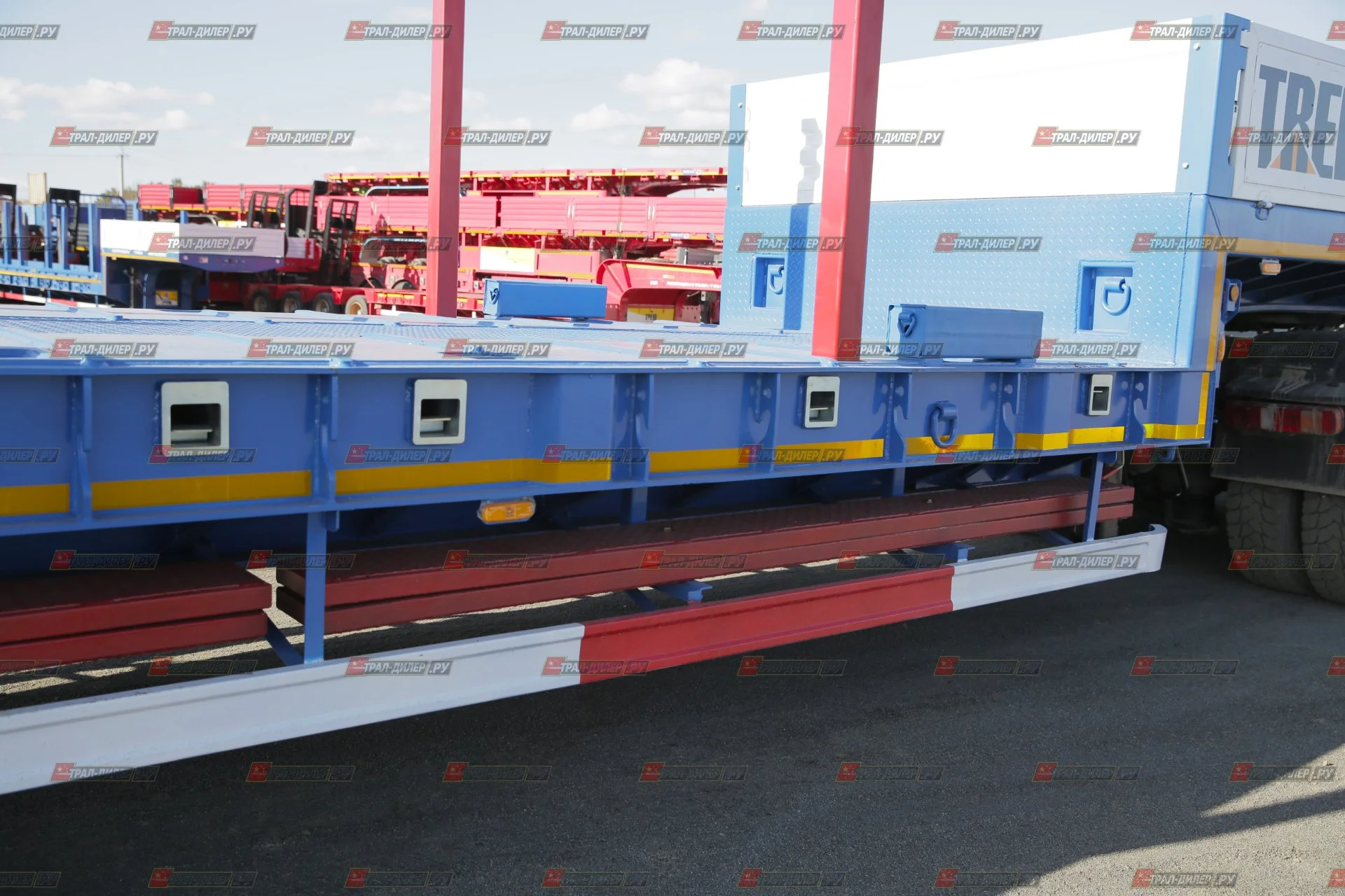 Высокорамный трал CIMC Amur LYR9907TDP - миниатюра 12
