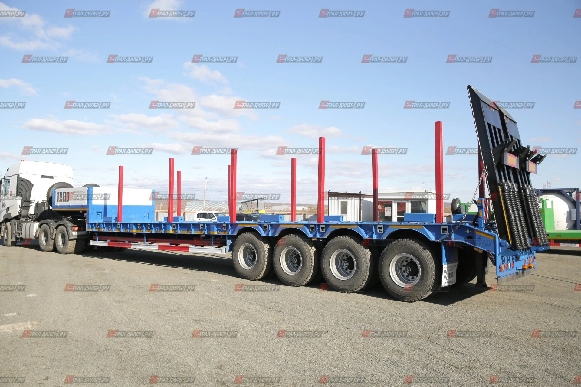 Высокорамный трал CIMC Amur LYR9907TDP - миниатюра 18