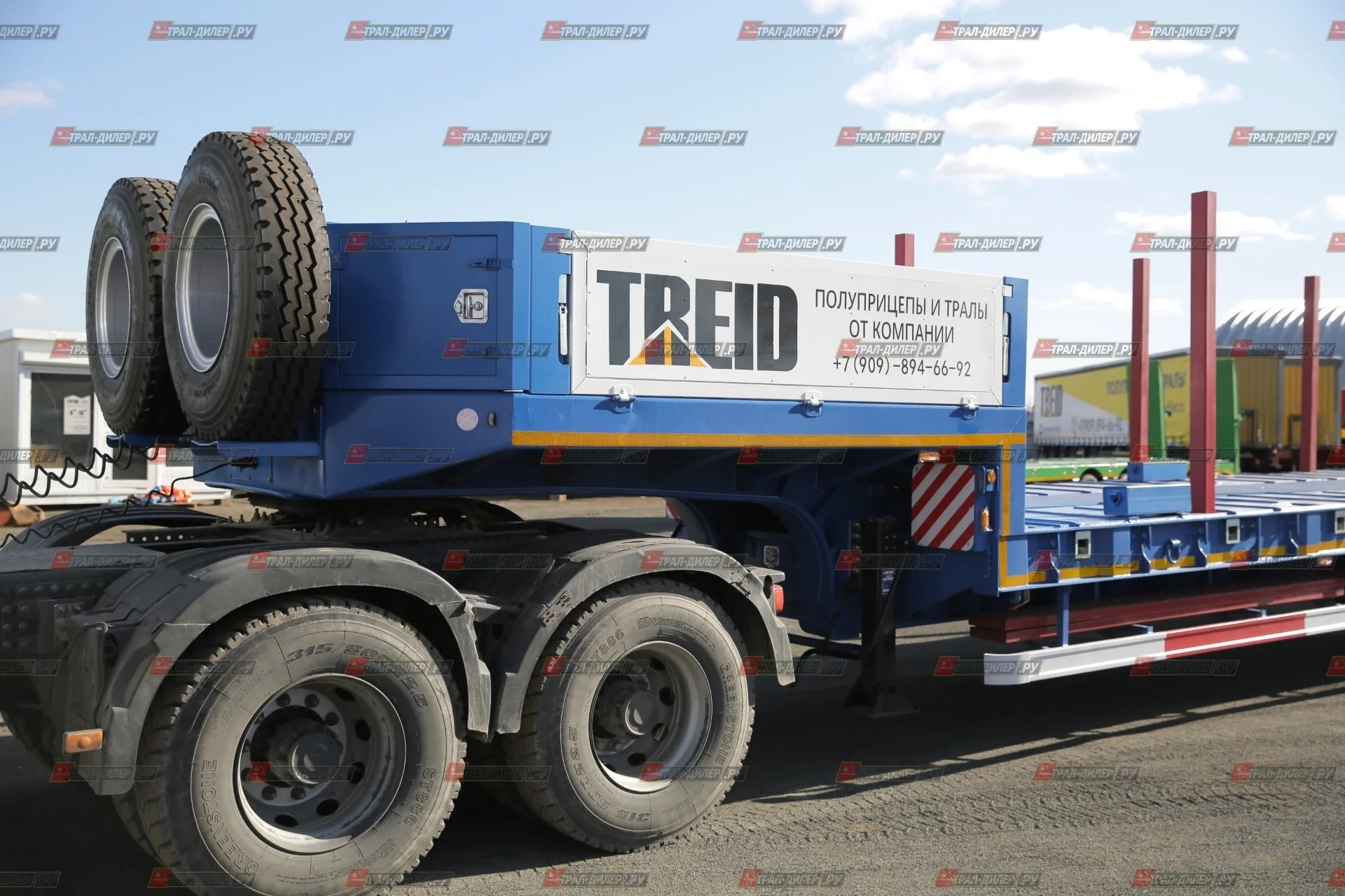 Высокорамный трал CIMC Amur LYR9907TDP - миниатюра 24