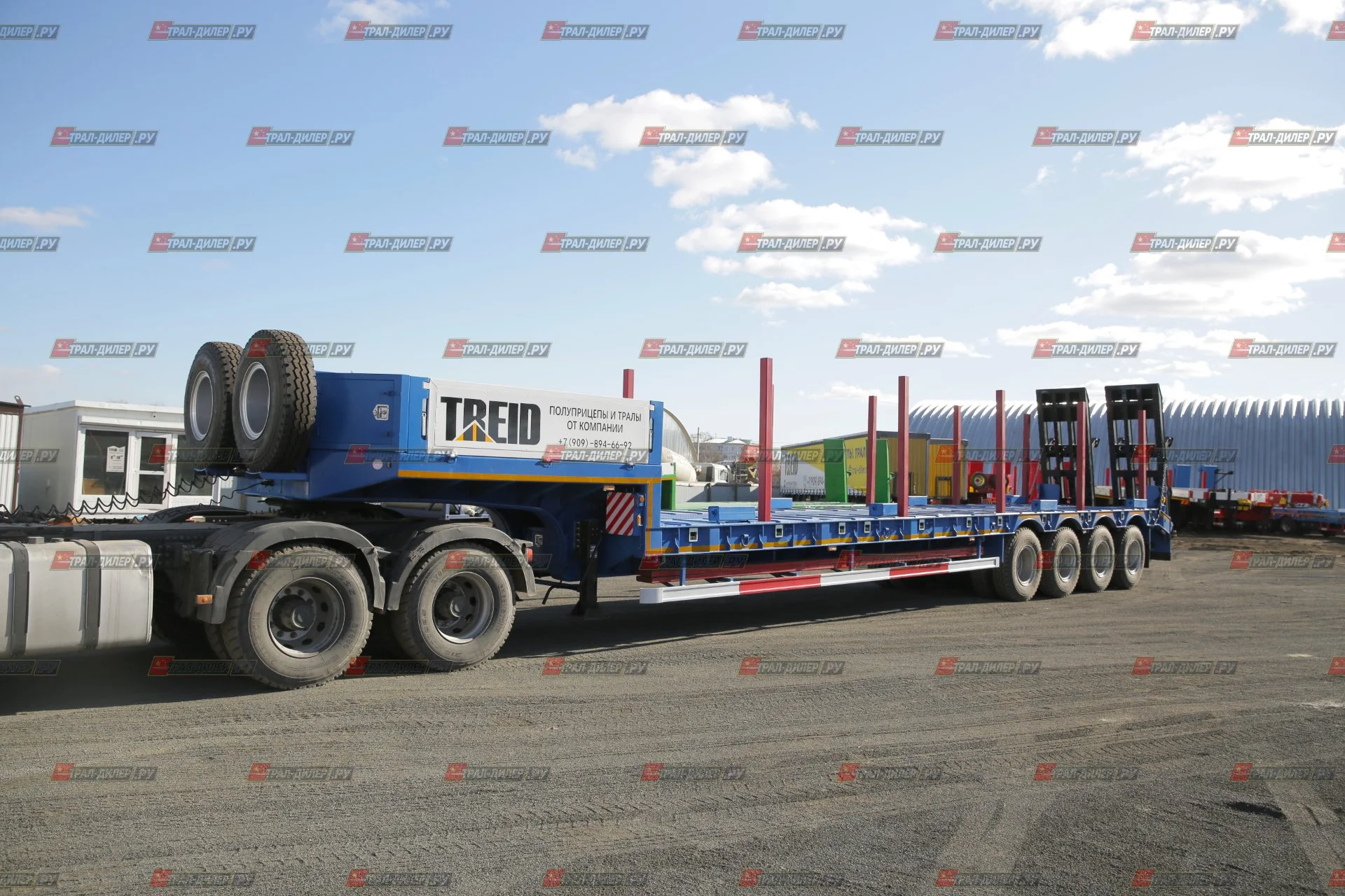 Высокорамный трал CIMC Amur LYR9907TDP - миниатюра 25