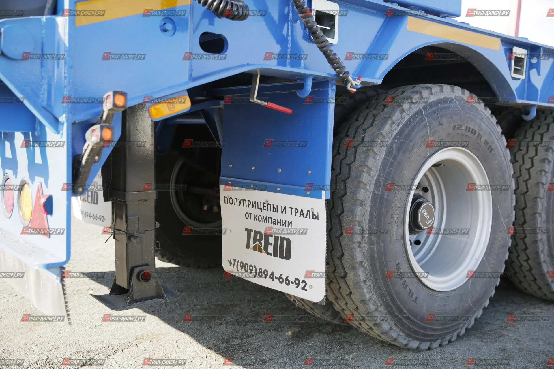 Высокорамный трал CIMC Amur LYR9907TDP - миниатюра 43