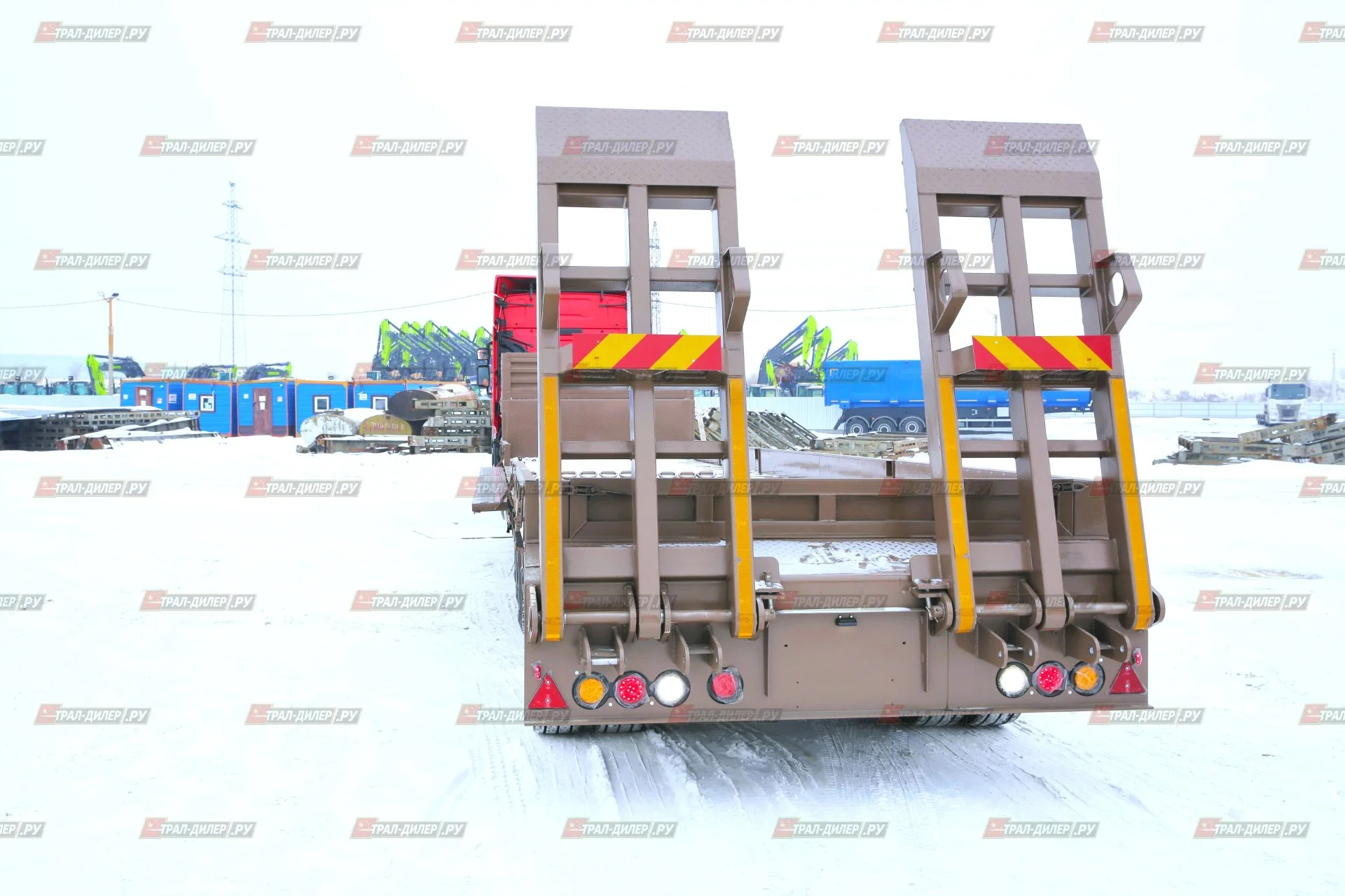Низкорамный трал Amur LYR9806TDPW 90т - миниатюра 4