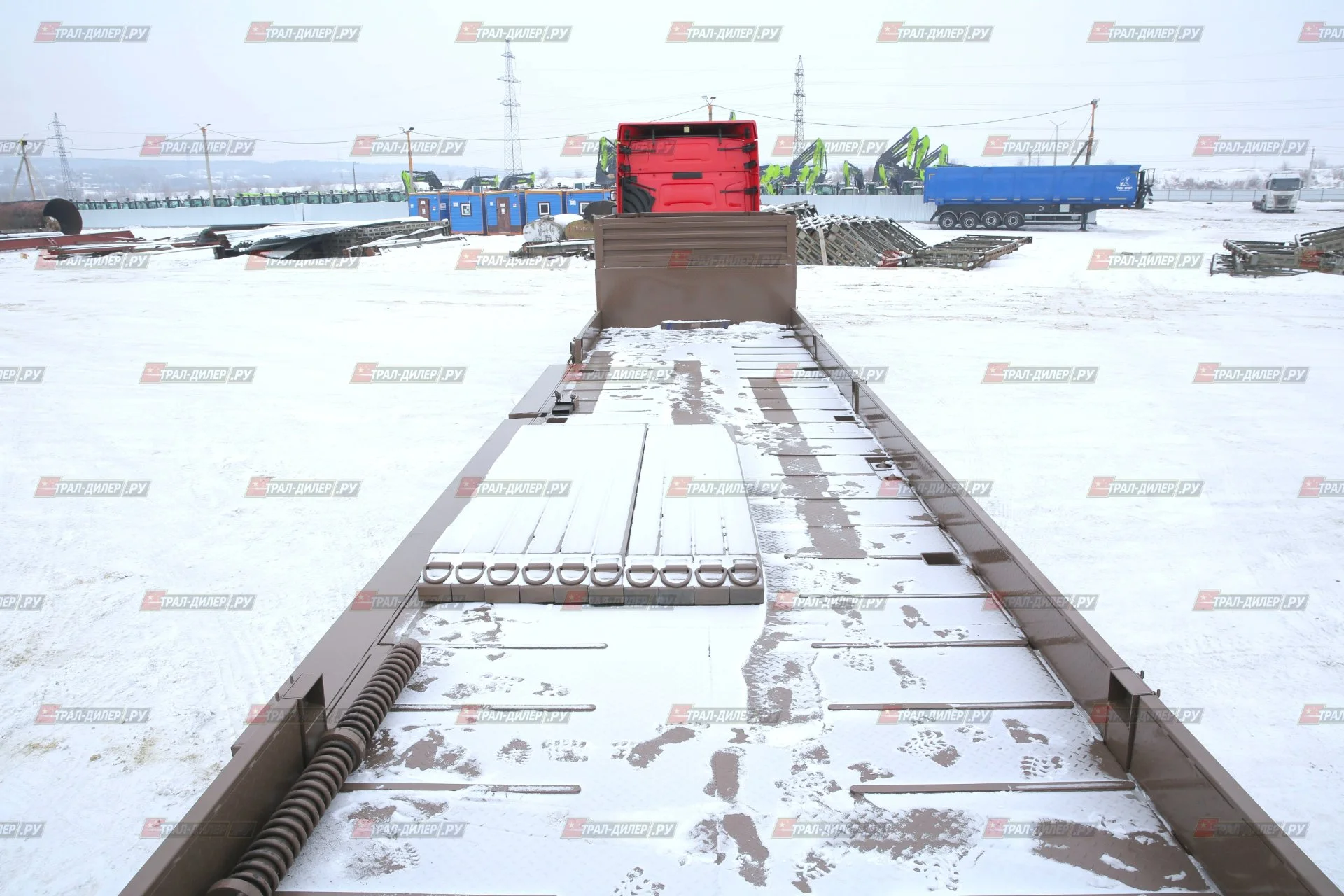 Низкорамный трал Amur LYR9806TDPW 90т - миниатюра 9
