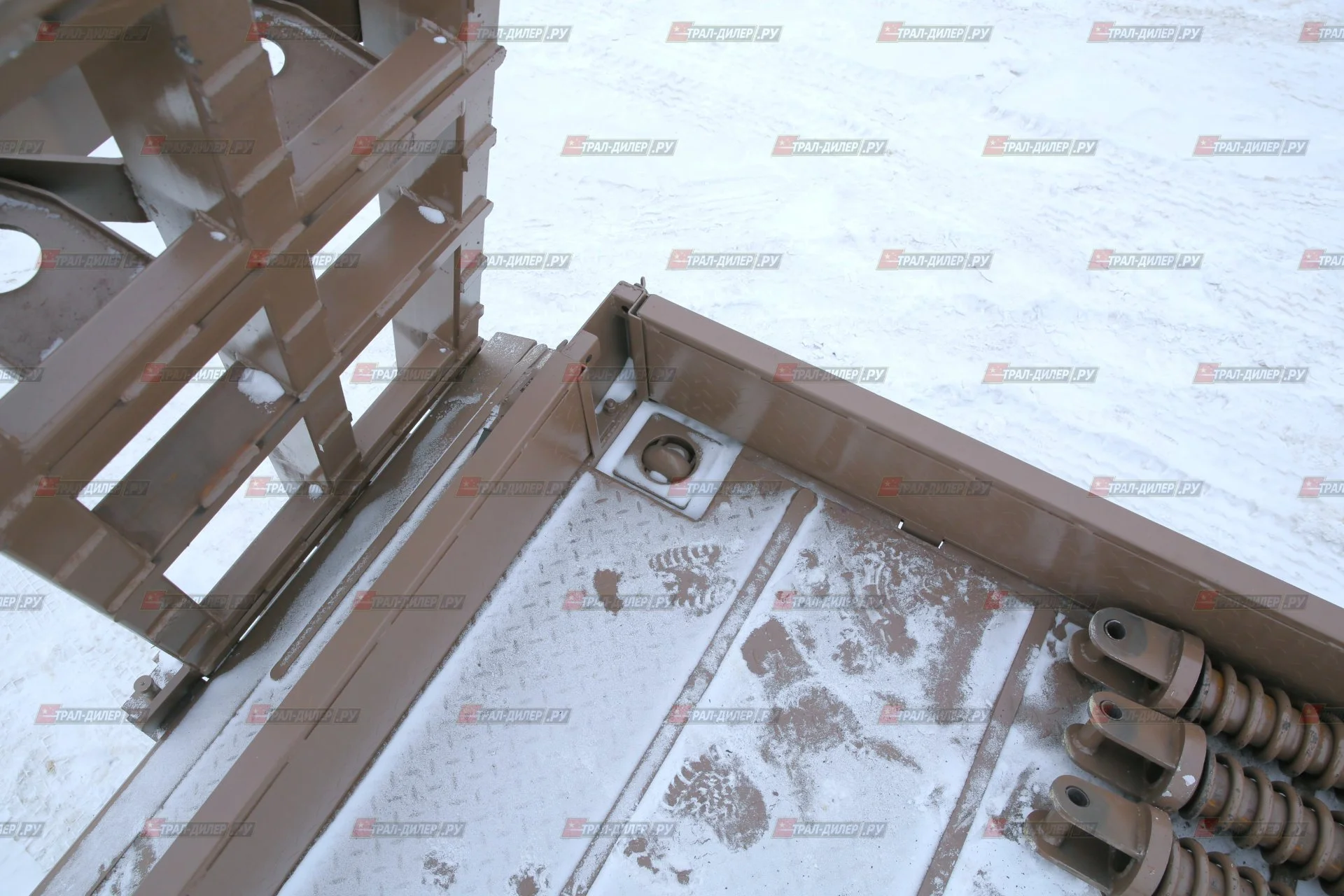 Низкорамный трал Amur LYR9806TDPW 90т - миниатюра 14