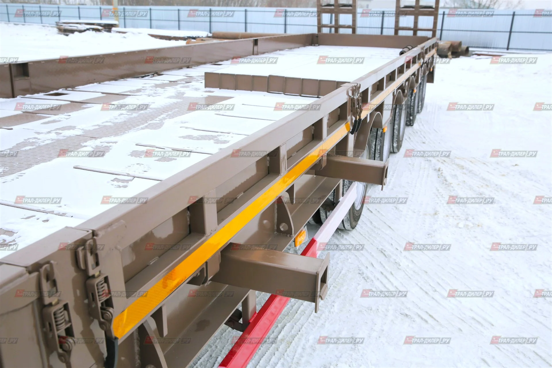 Низкорамный трал Amur LYR9806TDPW 90т - миниатюра 15