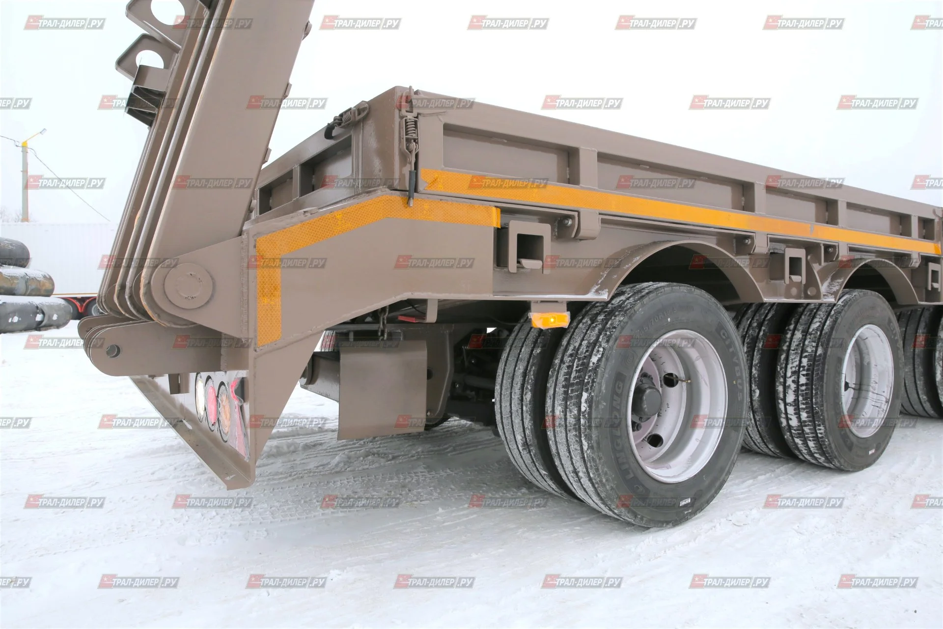 Низкорамный трал Amur LYR9806TDPW 90т - миниатюра 23