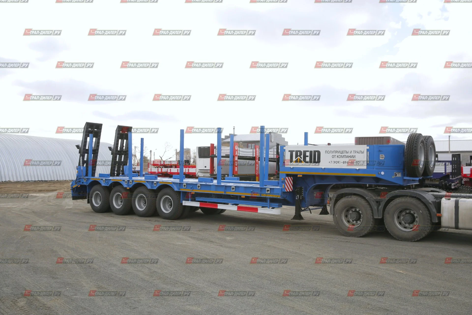 Высокорамный AMUR LYR9907TDP (CIMC) 13,5 м 100 т