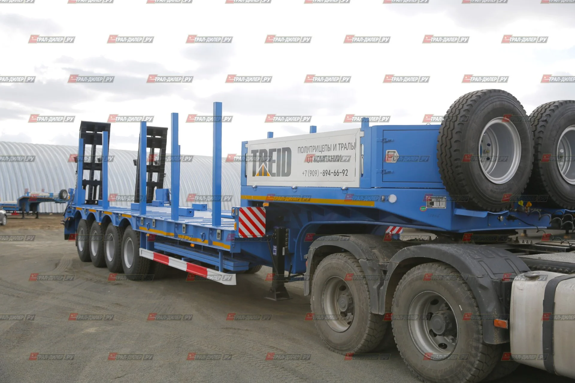 Высокорамный AMUR LYR9907TDP (CIMC) 13,5 м 100 т - миниатюра 4
