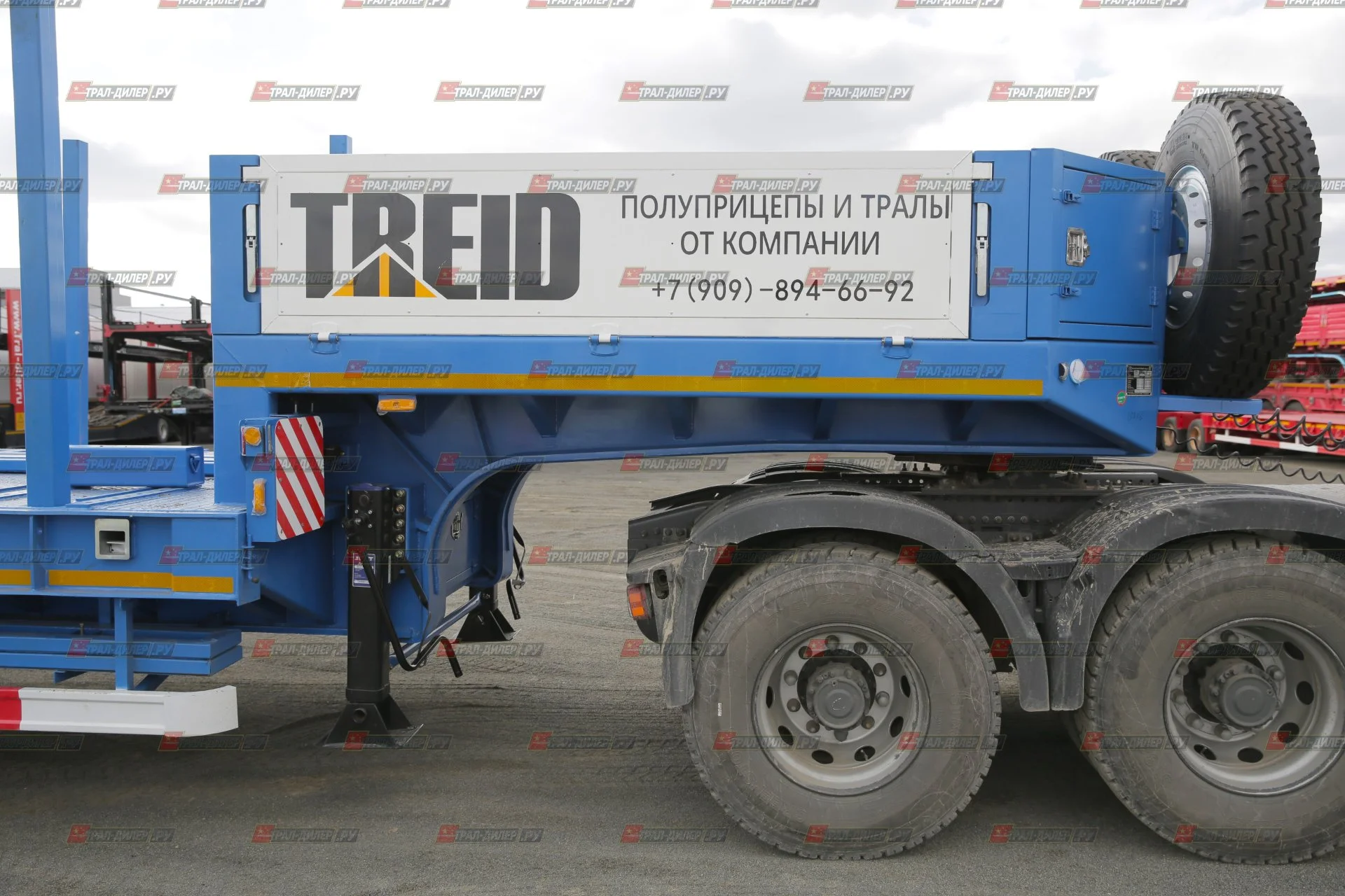 Высокорамный AMUR LYR9907TDP (CIMC) 13,5 м 100 т - миниатюра 5