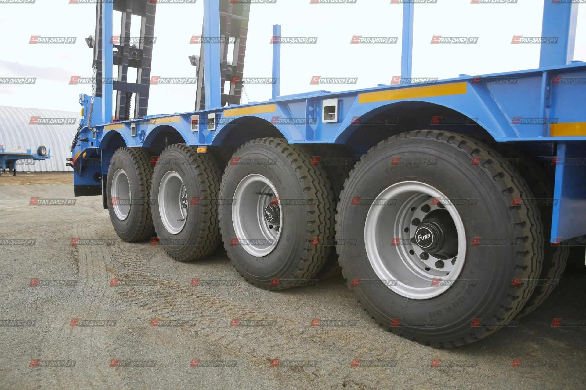 Высокорамный AMUR LYR9907TDP (CIMC) 13,5 м 100 т - миниатюра 13