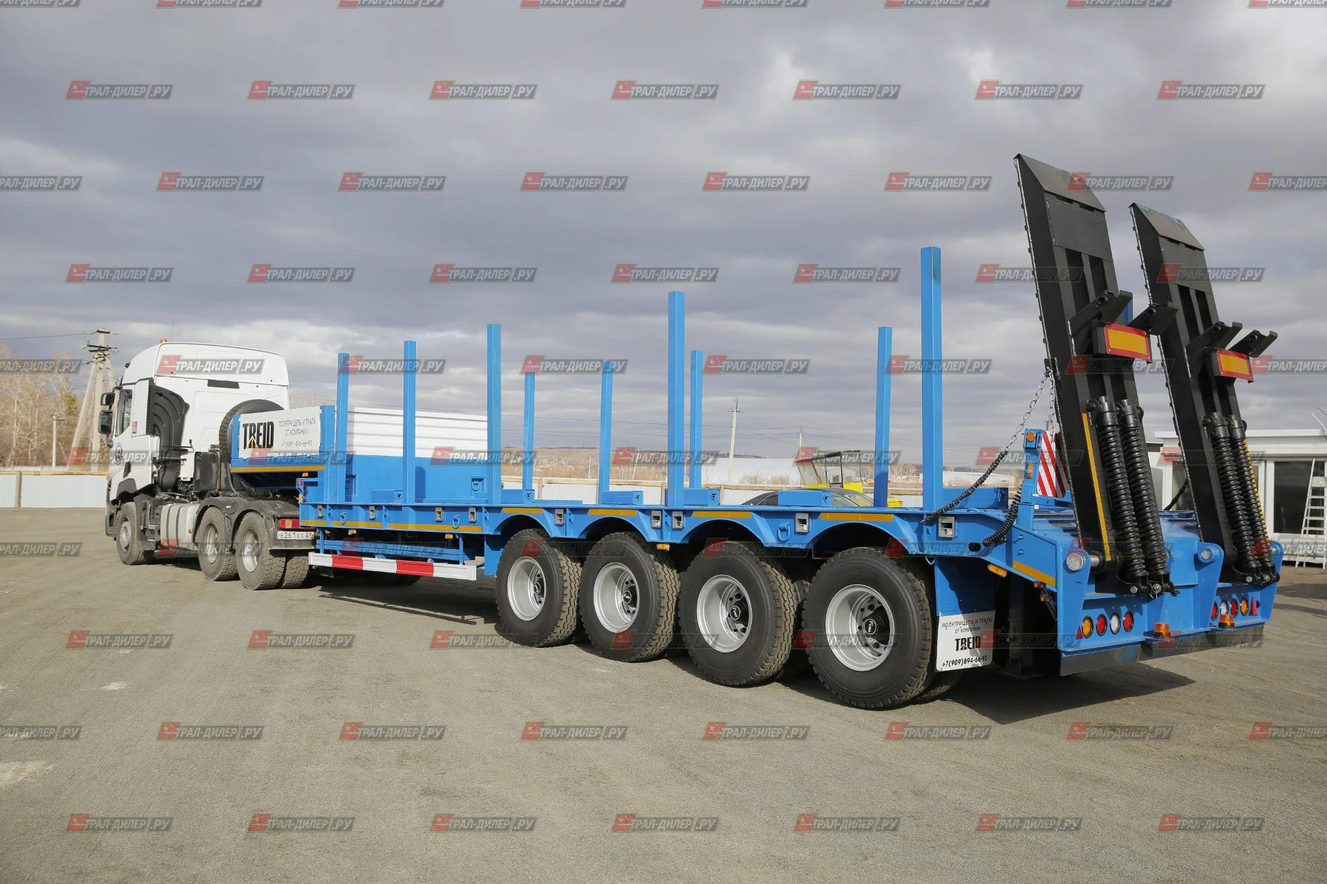 Высокорамный AMUR LYR9907TDP (CIMC) 13,5 м 100 т - миниатюра 17