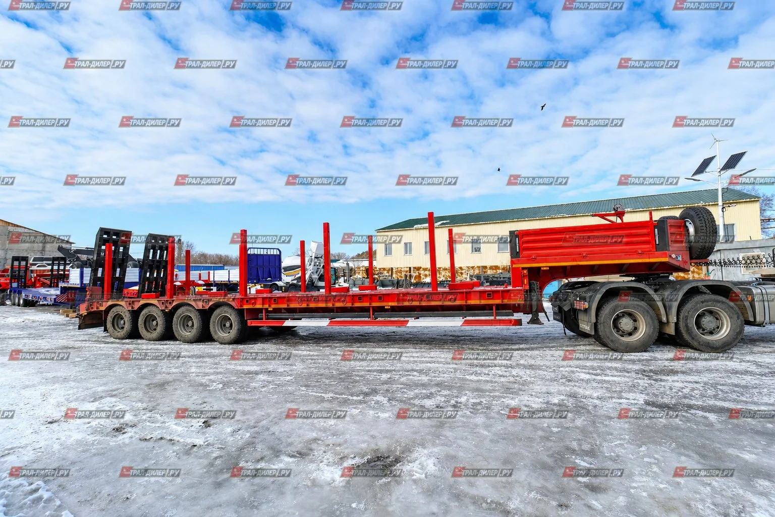 Среднерамный трал CIMC (AMUR) LYR96071TDPХZF 100 т - изображение 1