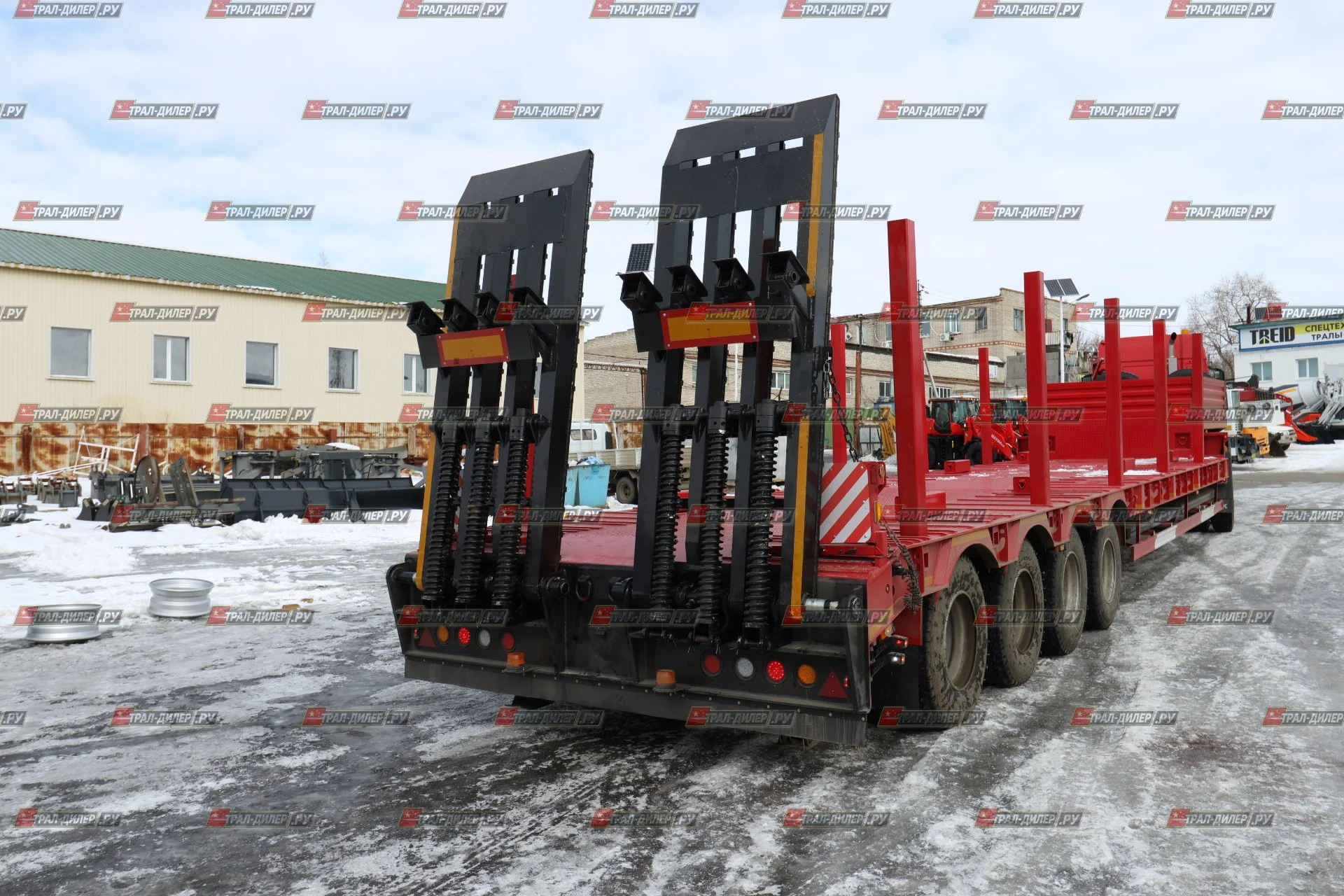 Среднерамный трал CIMC (AMUR) LYR96071TDPХZF 100 т - миниатюра 5