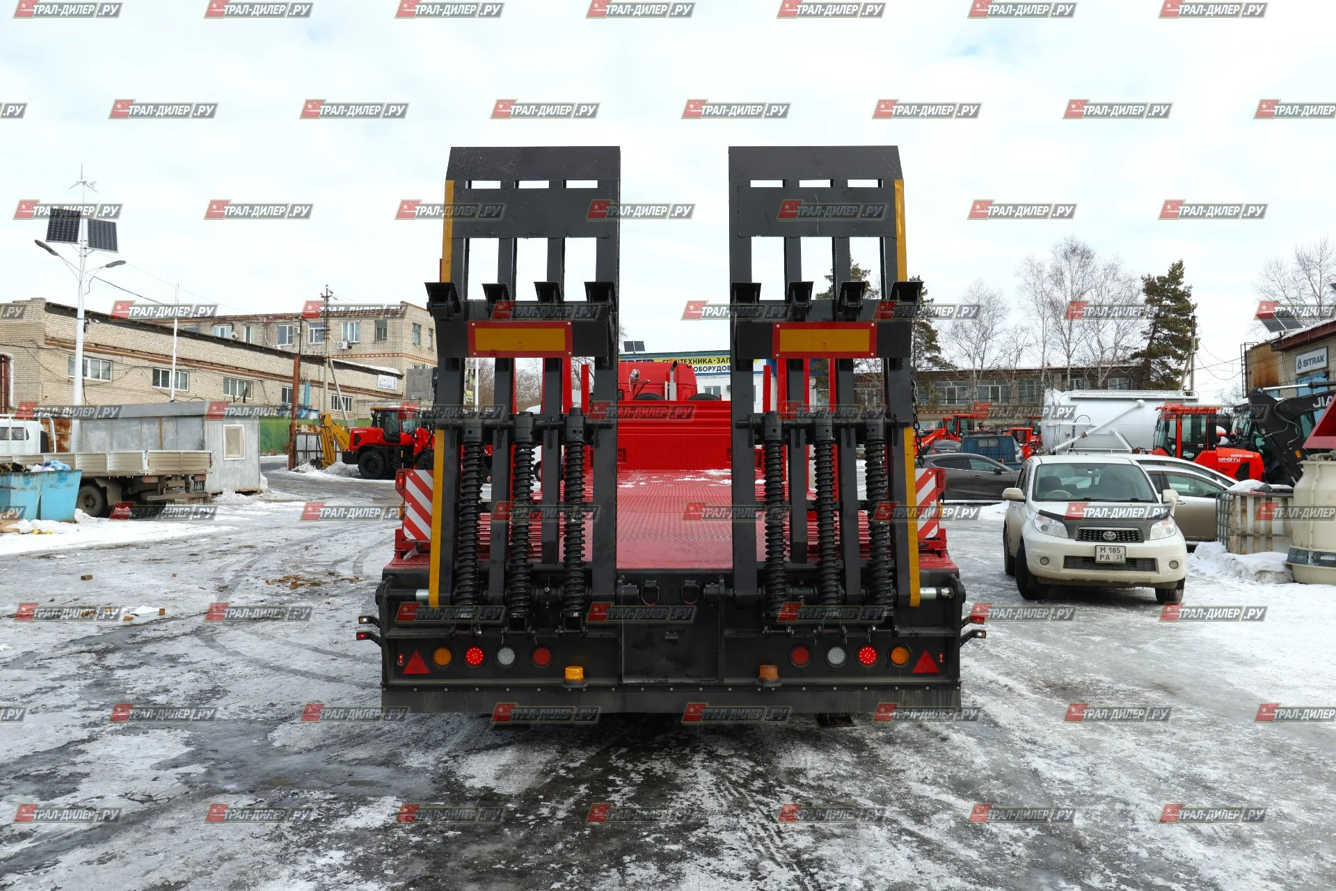 Среднерамный трал CIMC (AMUR) LYR96071TDPХZF 100 т - миниатюра 6