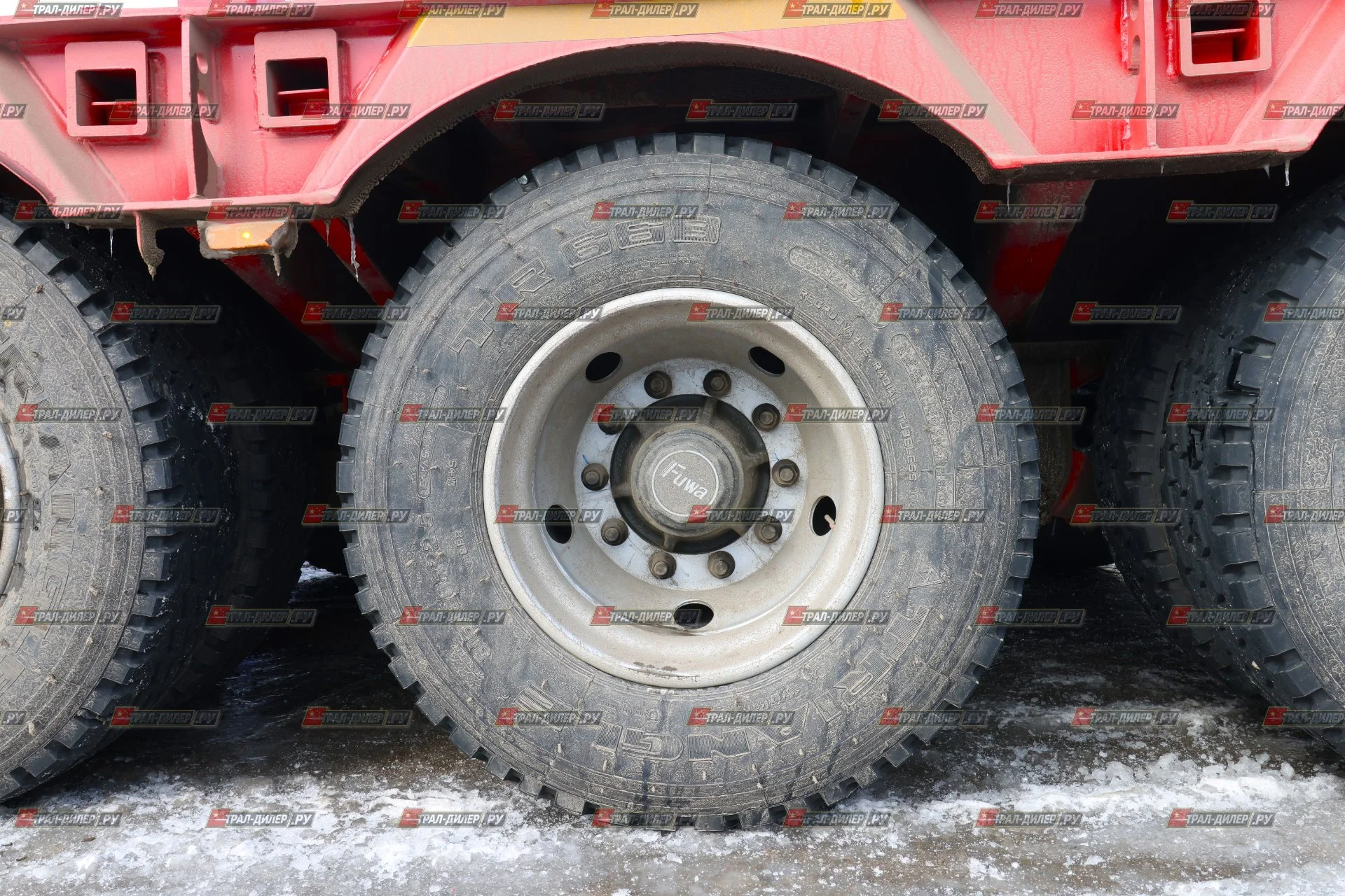 Среднерамный трал CIMC (AMUR) LYR96071TDPХZF 100 т - миниатюра 10