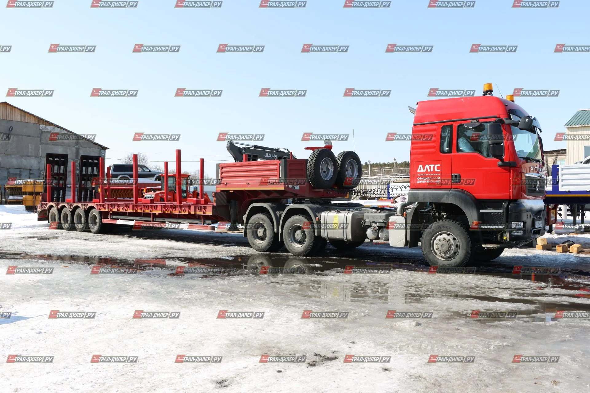 Среднерамный трал CIMC (AMUR) LYR96071TDPХZF 100 т - миниатюра 13