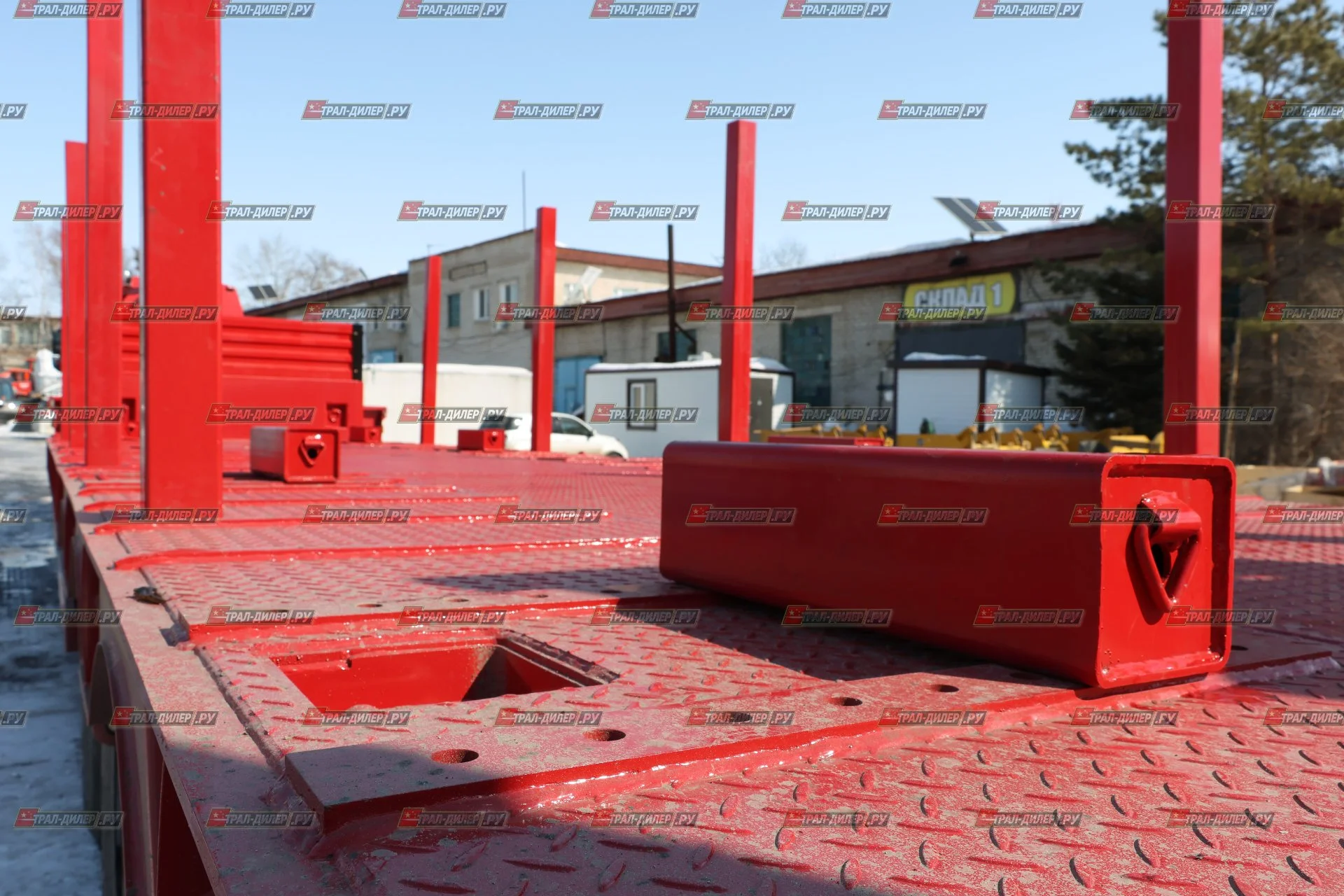 Среднерамный трал CIMC (AMUR) LYR96071TDPХZF 100 т - миниатюра 15