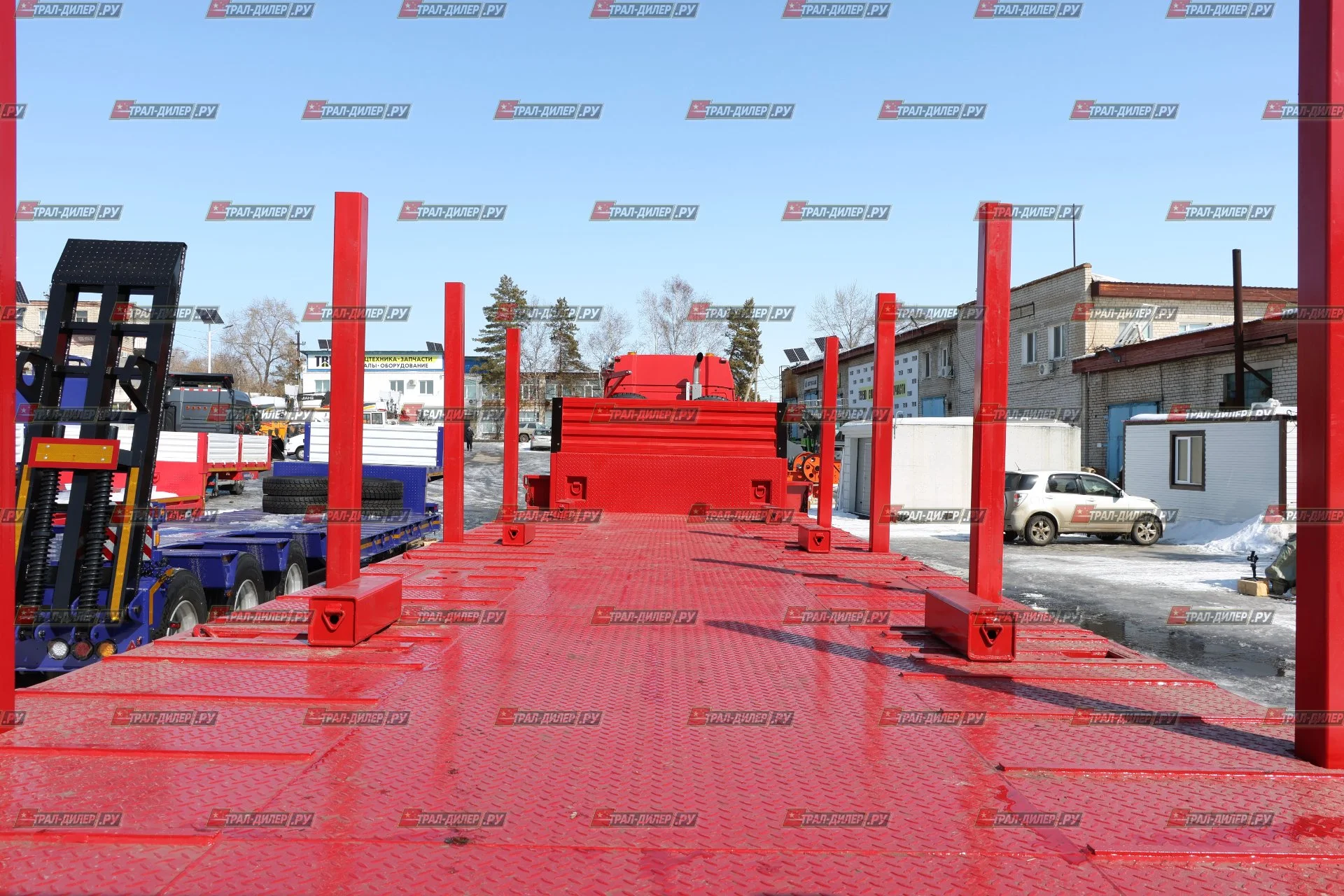 Среднерамный трал CIMC (AMUR) LYR96071TDPХZF 100 т - миниатюра 16