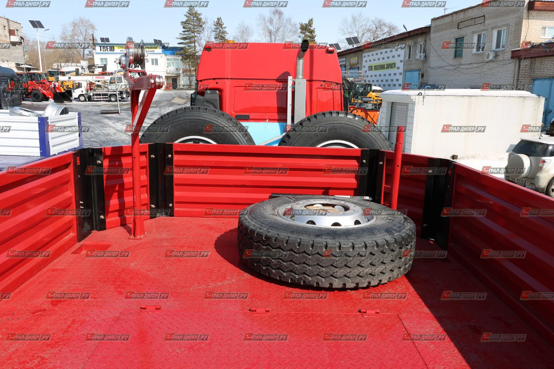 Среднерамный трал CIMC (AMUR) LYR96071TDPХZF 100 т - миниатюра 17