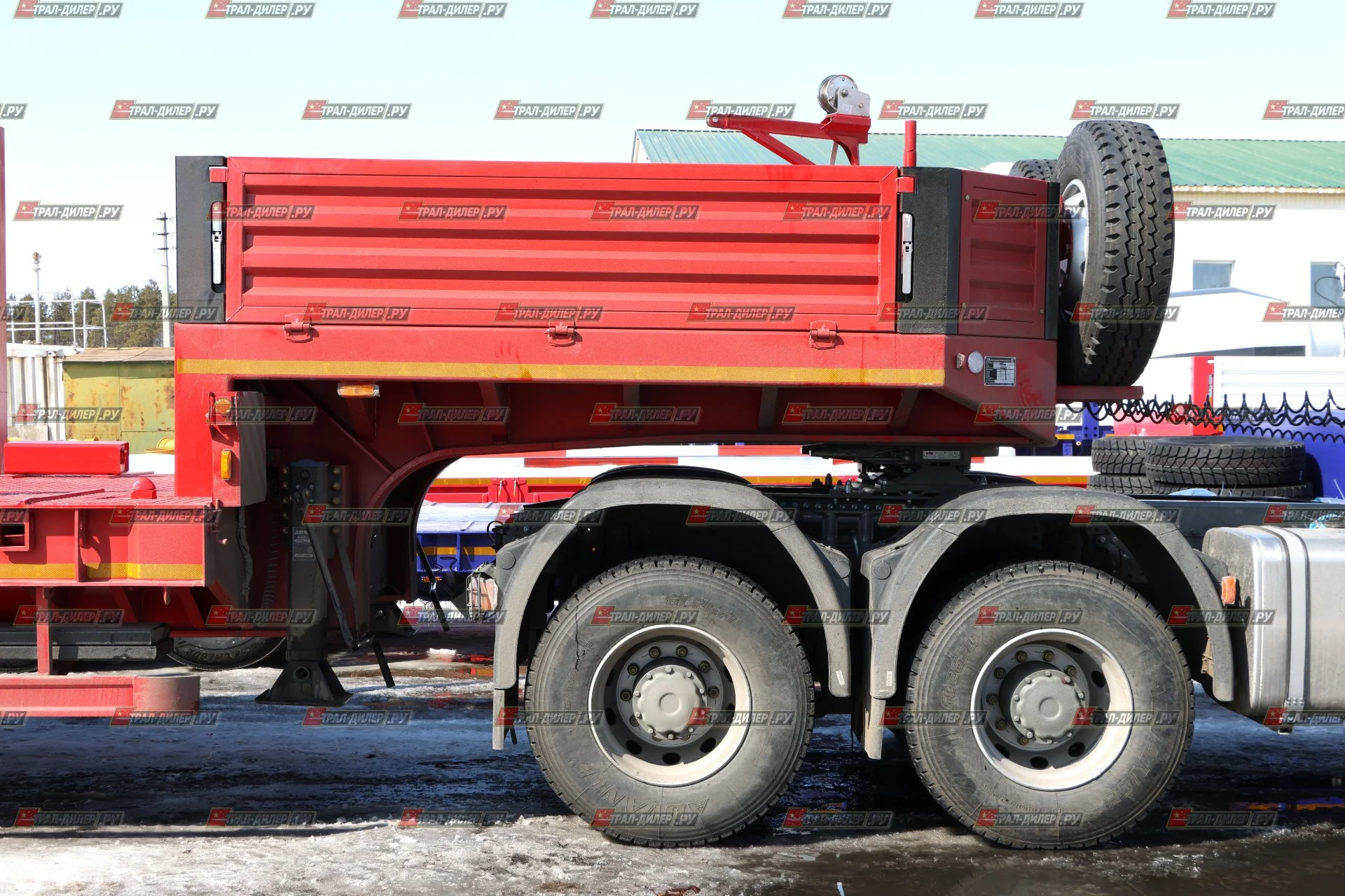 Среднерамный трал CIMC (AMUR) LYR96071TDPХZF 100 т - миниатюра 19