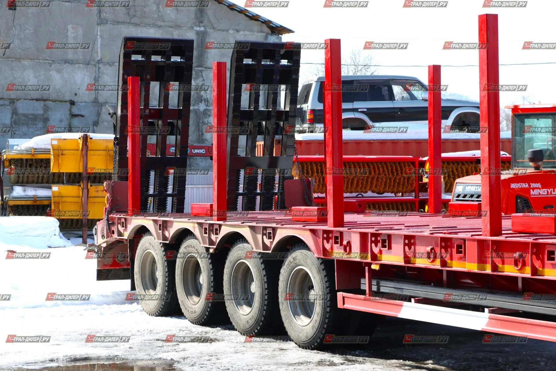 Среднерамный трал CIMC (AMUR) LYR96071TDPХZF 100 т - миниатюра 20