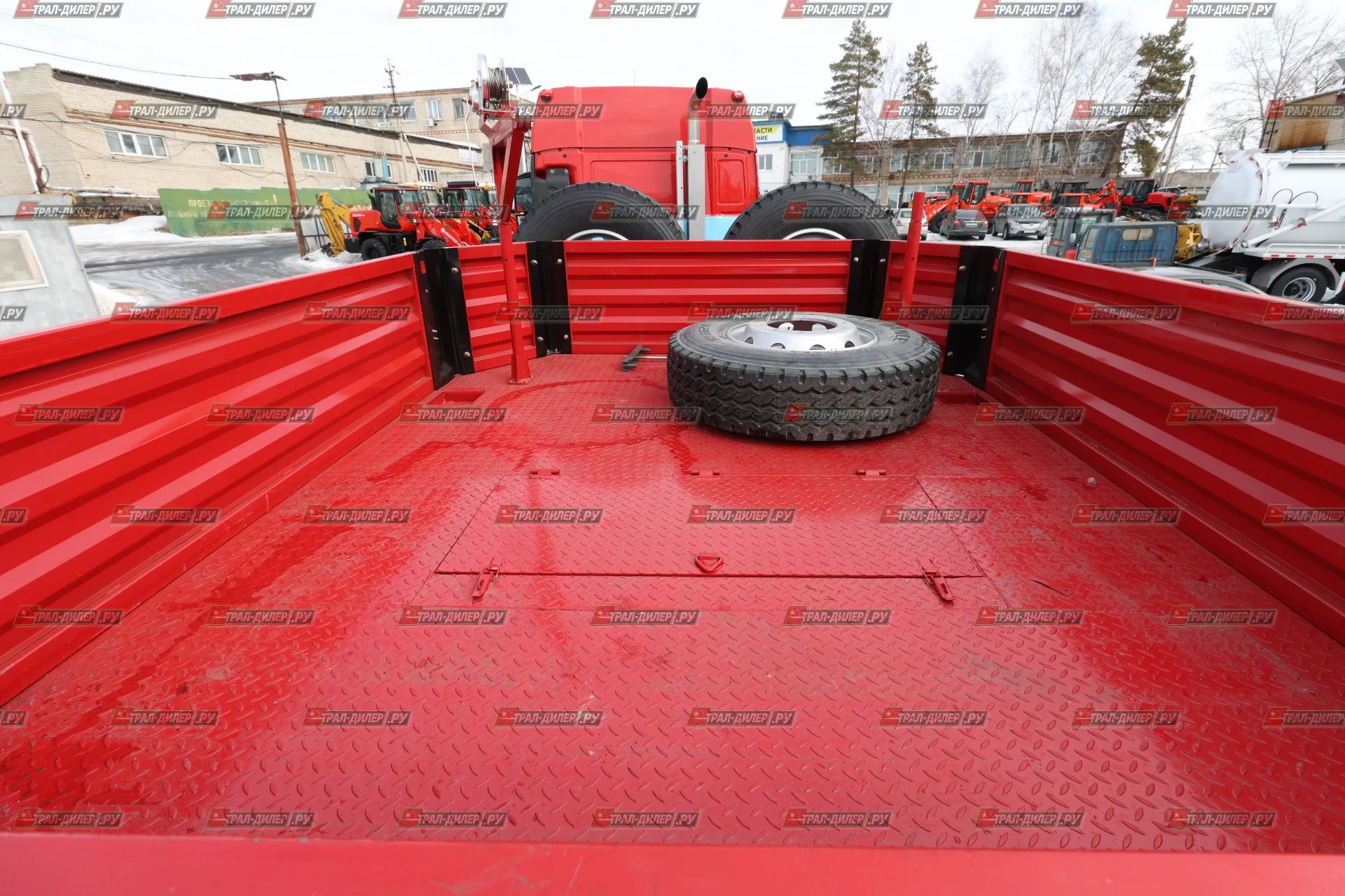 Среднерамный трал CIMC (AMUR) LYR96071TDPХZF 100 т - миниатюра 34