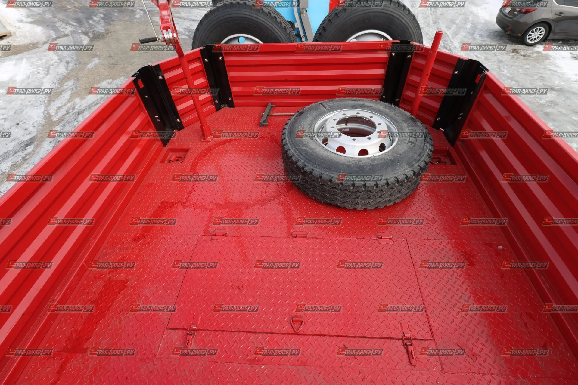 Среднерамный трал CIMC (AMUR) LYR96071TDPХZF 100 т - миниатюра 36