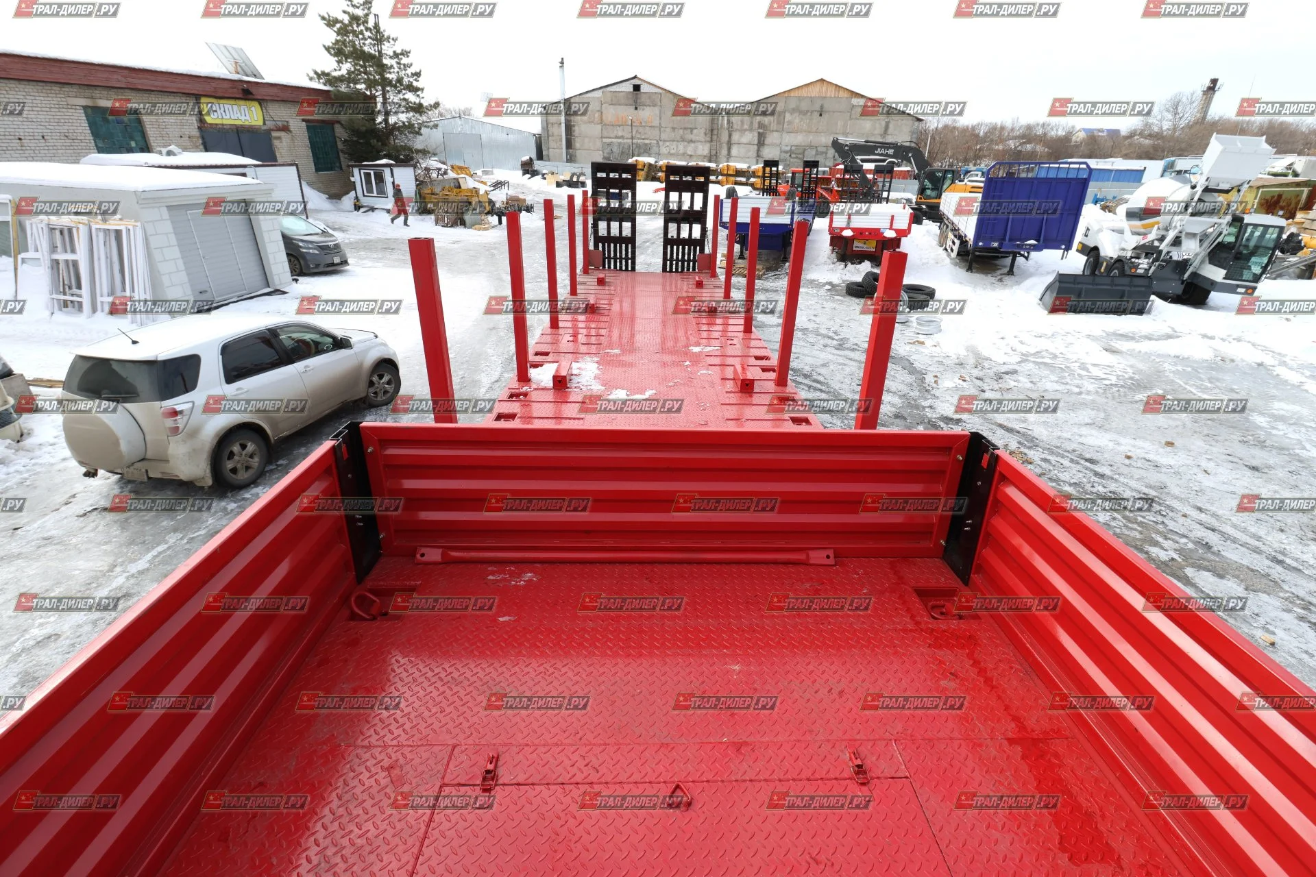Среднерамный трал CIMC (AMUR) LYR96071TDPХZF 100 т - миниатюра 38