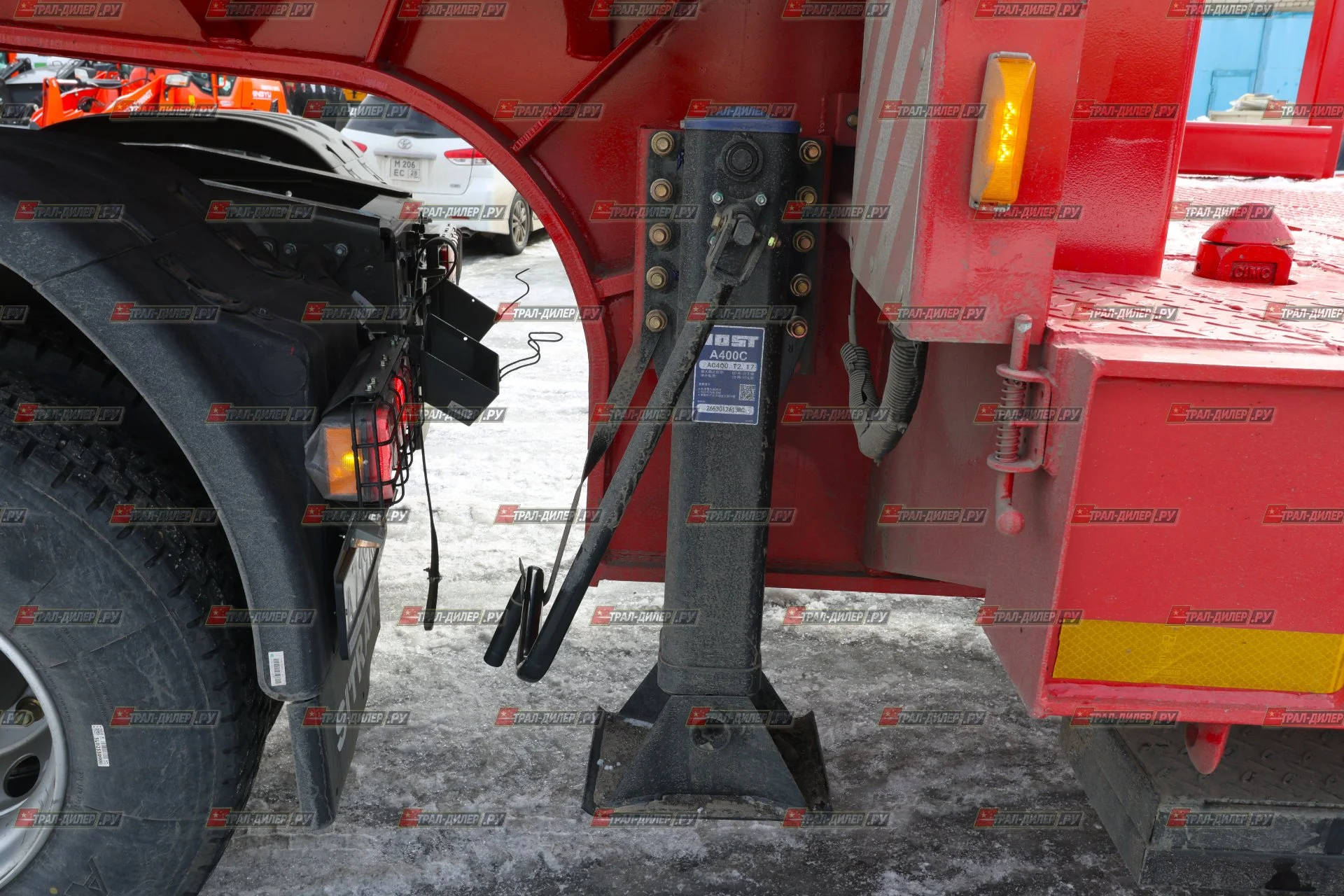 Среднерамный трал CIMC (AMUR) LYR96071TDPХZF 100 т - миниатюра 42