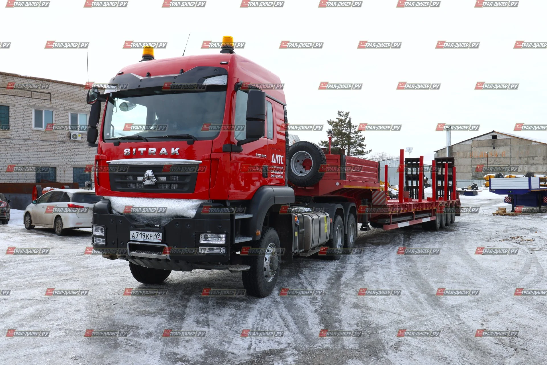 Среднерамный трал CIMC (AMUR) LYR96071TDPХZF 100 т - миниатюра 45