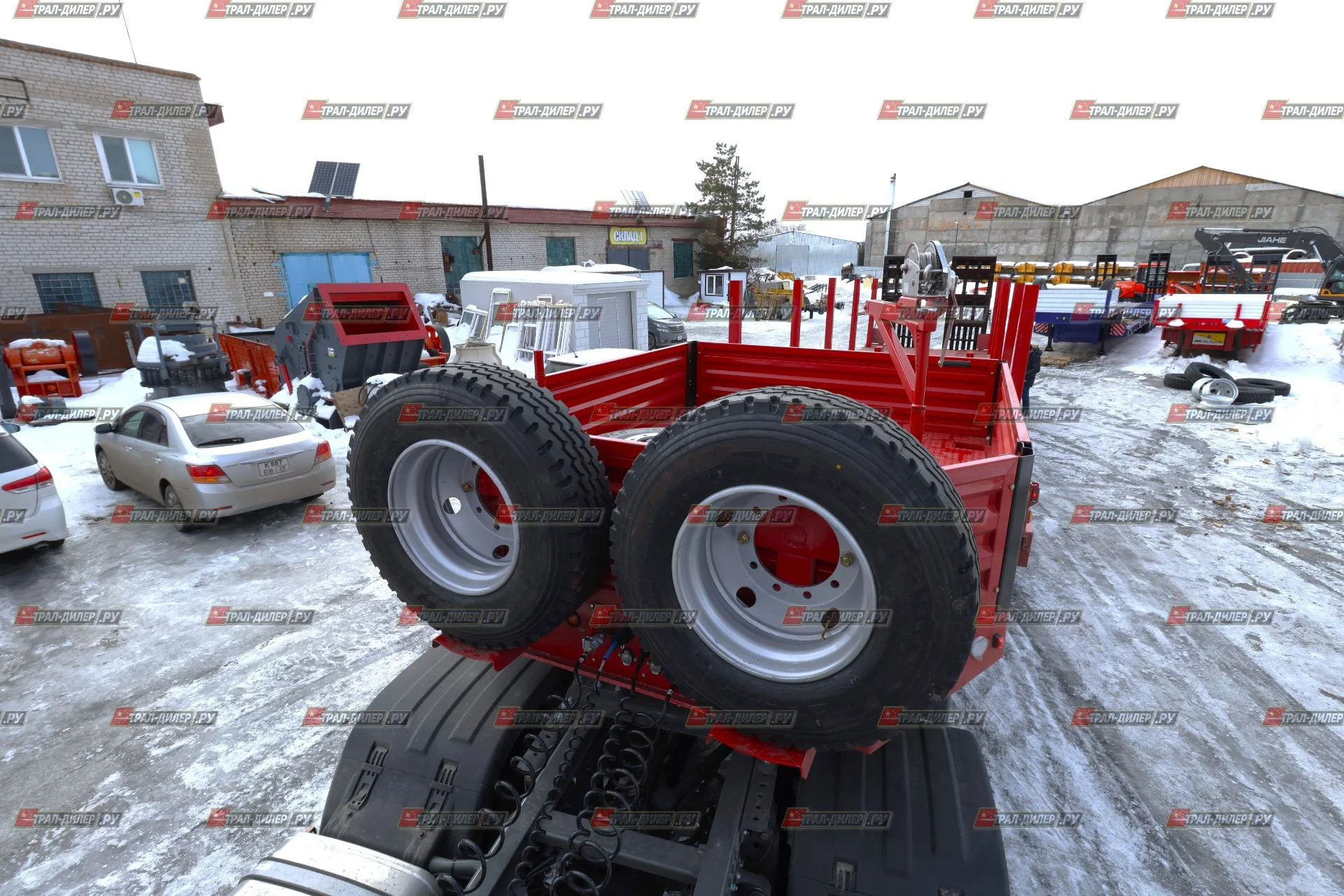 Среднерамный трал CIMC (AMUR) LYR96071TDPХZF 100 т - миниатюра 46