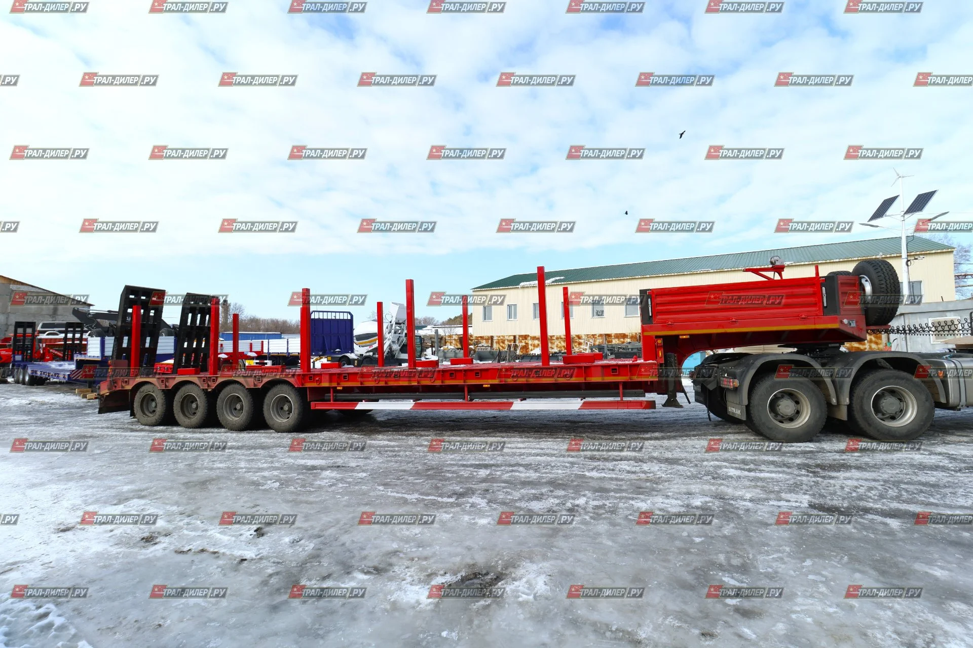 Среднерамный трал CIMC (AMUR) LYR96071TDPХZF 100 т - миниатюра 50