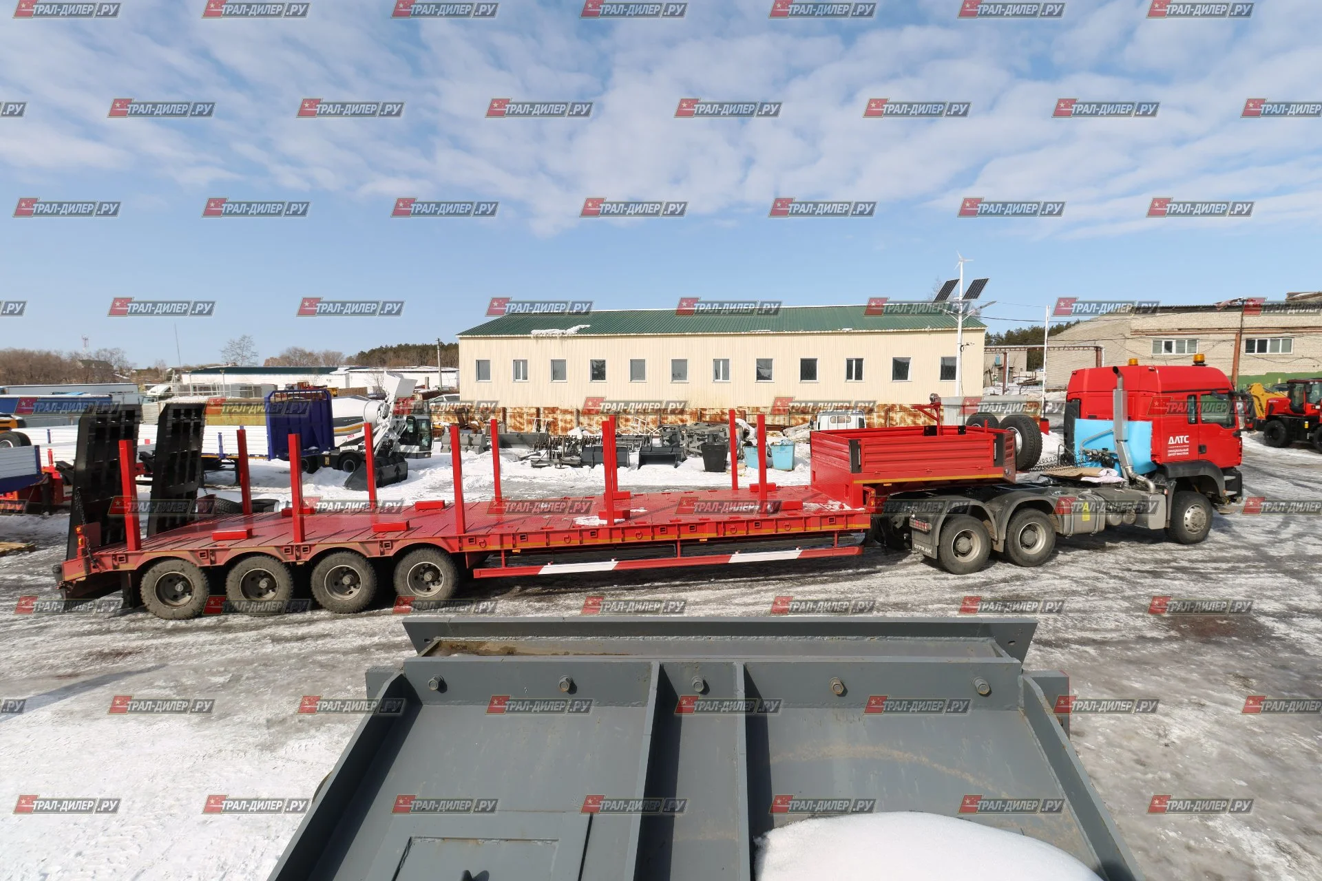 Среднерамный трал CIMC (AMUR) LYR96071TDPХZF 100 т - миниатюра 60