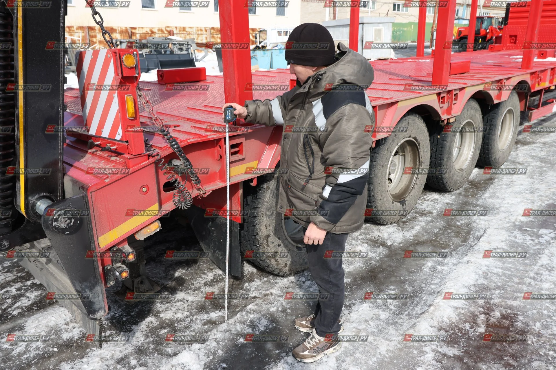 Среднерамный трал CIMC (AMUR) LYR96071TDPХZF 100 т - миниатюра 66