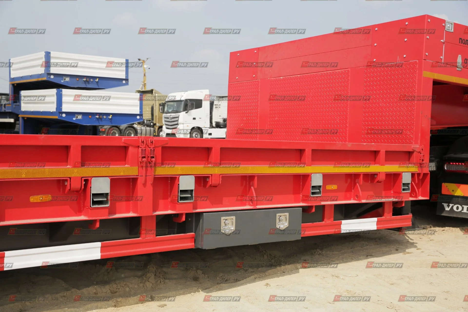 Низкорамный трал Amur LYR9906TDPL 120 т 17,2 м - миниатюра 11