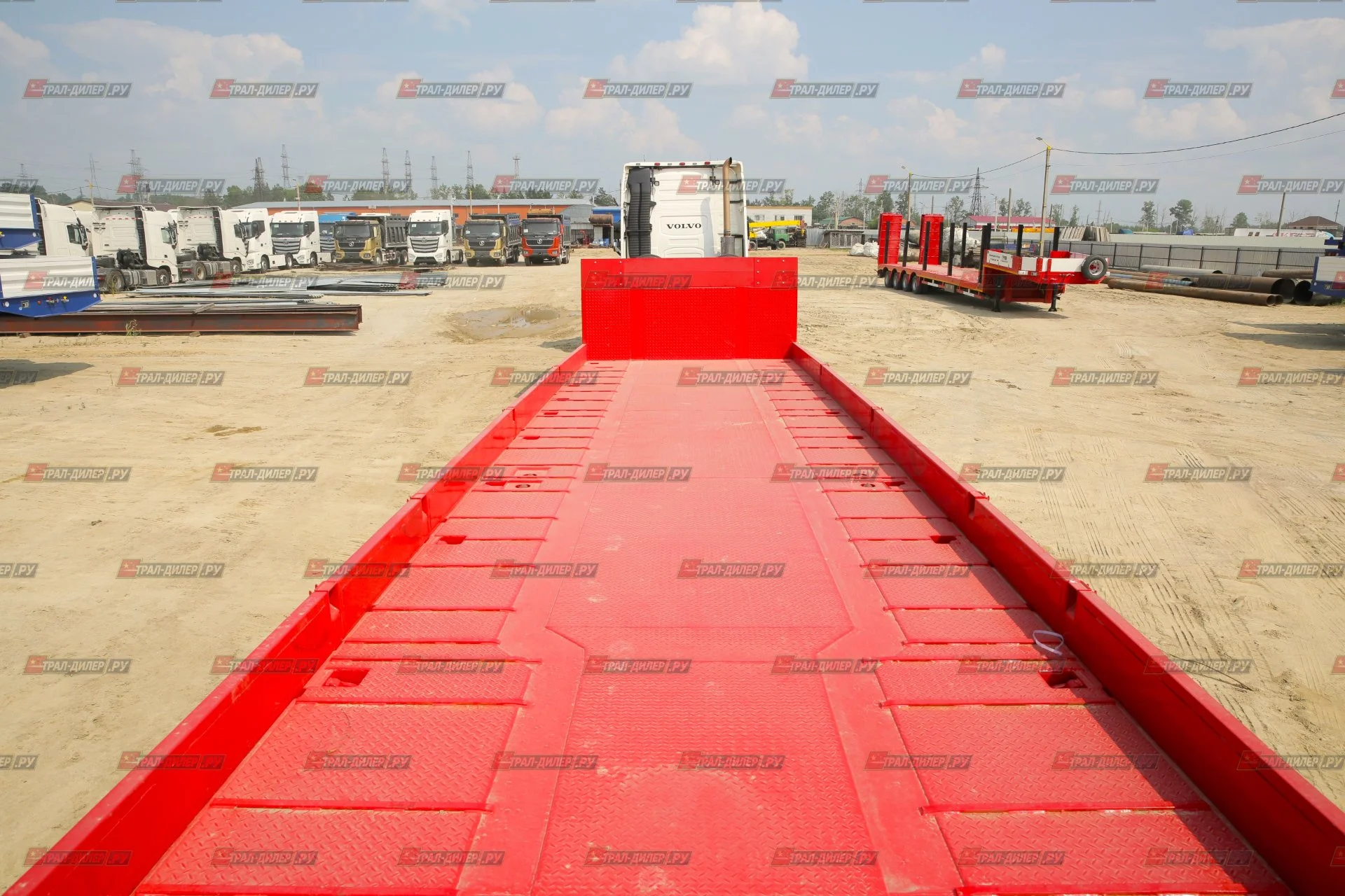 Низкорамный трал Amur LYR9906TDPL 120 т 17,2 м - миниатюра 16