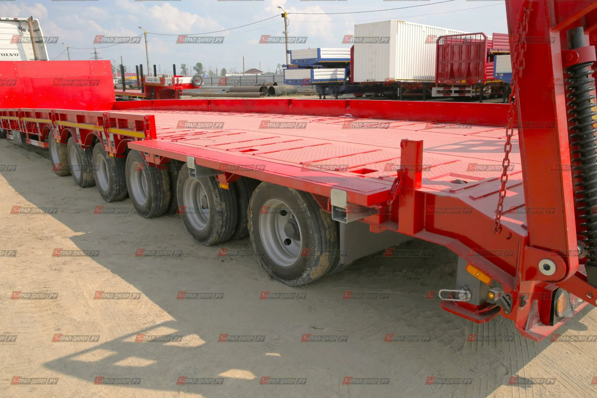 Низкорамный трал Amur LYR9906TDPL 120 т 17,2 м - миниатюра 25